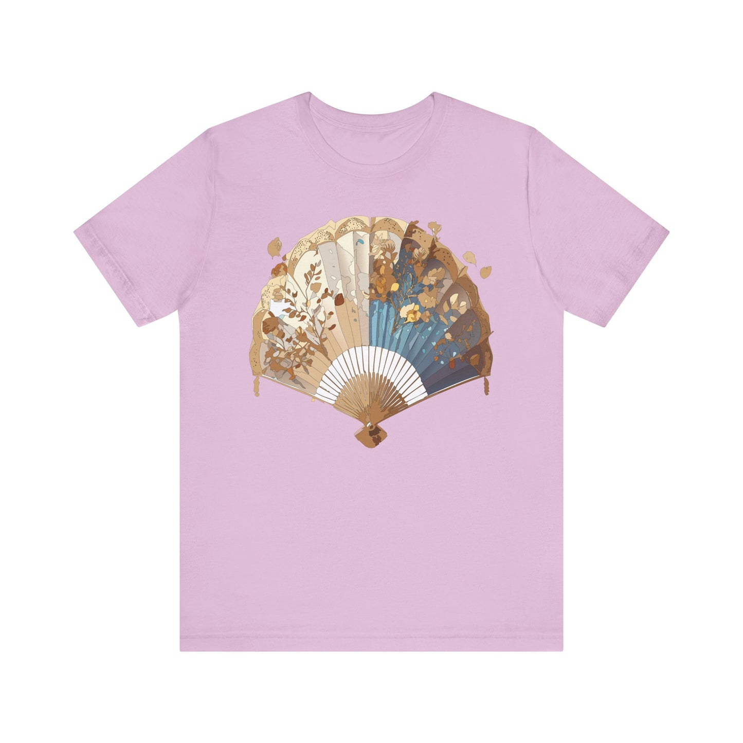 Fan shirt, Shirt with Fan, Tee Shirt with Gold Blower