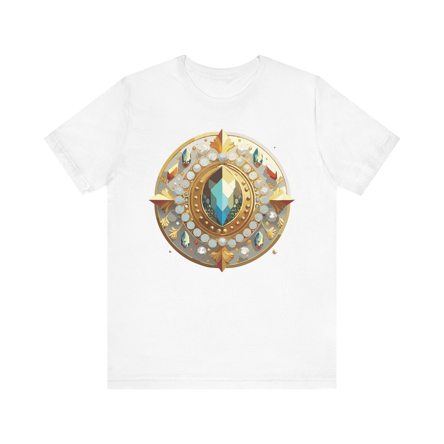 Medallion Shirt, Shirt with Medallion, Tee Shirt with Medal