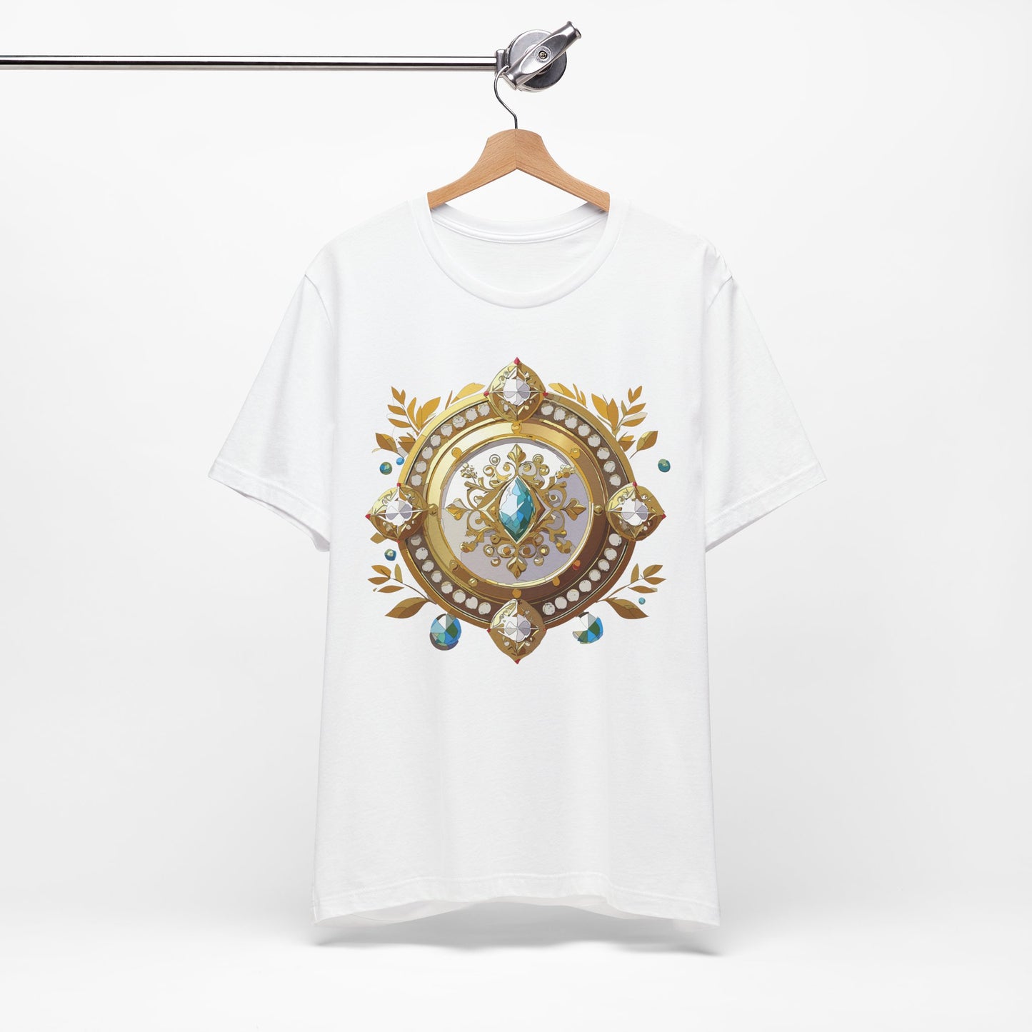Medallion Shirt, Shirt with Medallion, Tee Shirt with Medal