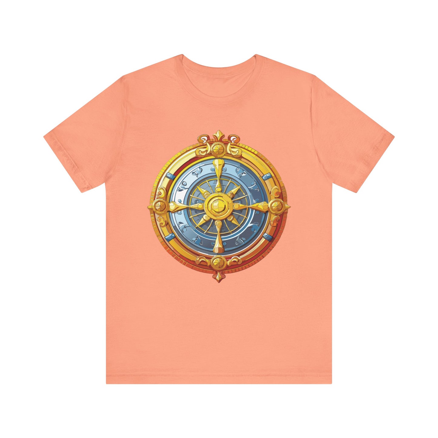Coin Shirt, Shirt with Coin, Tee Shirt with Gold Coin, Shirt with Antique Coin