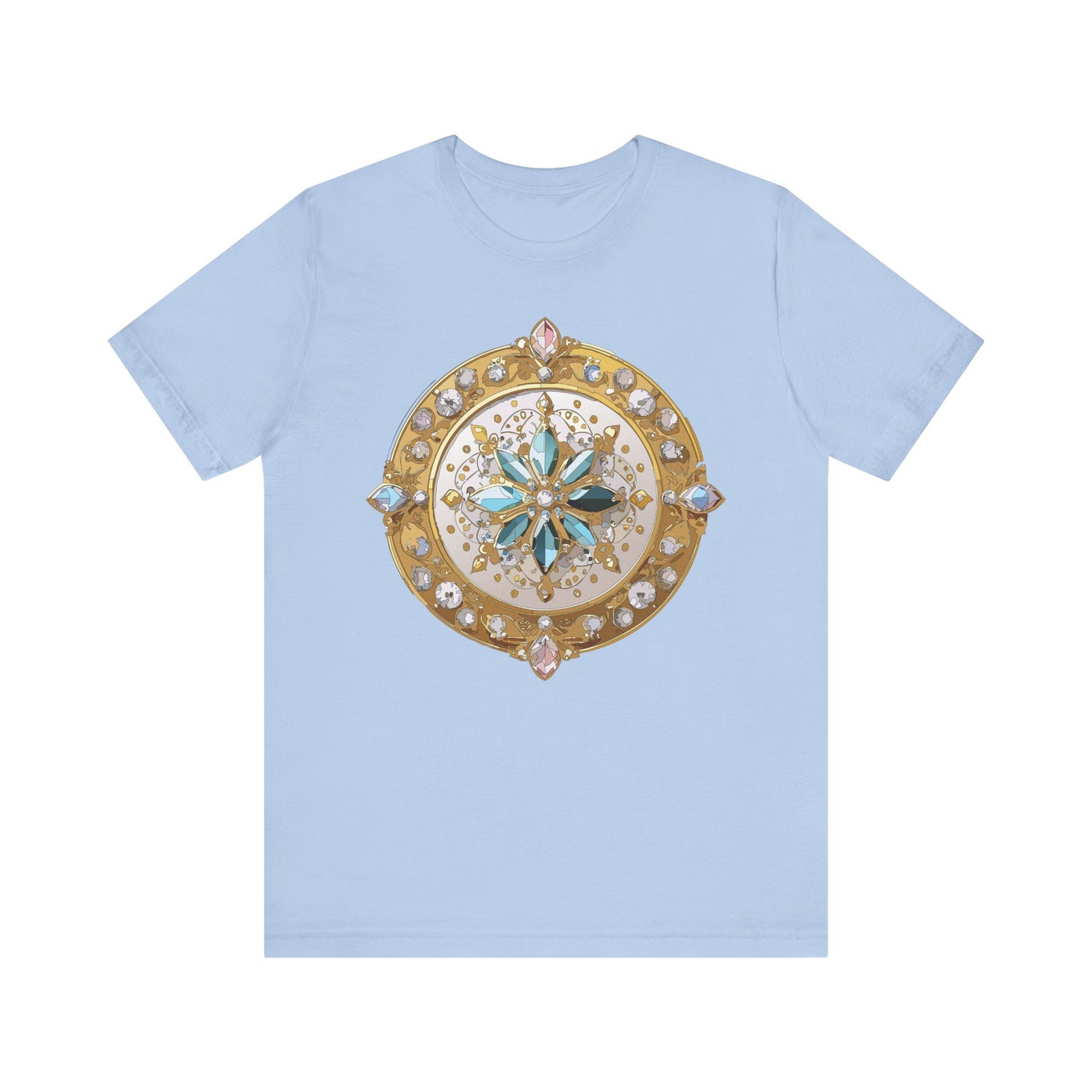 Medallion Shirt, Shirt with Medallion, Tee Shirt with Medal
