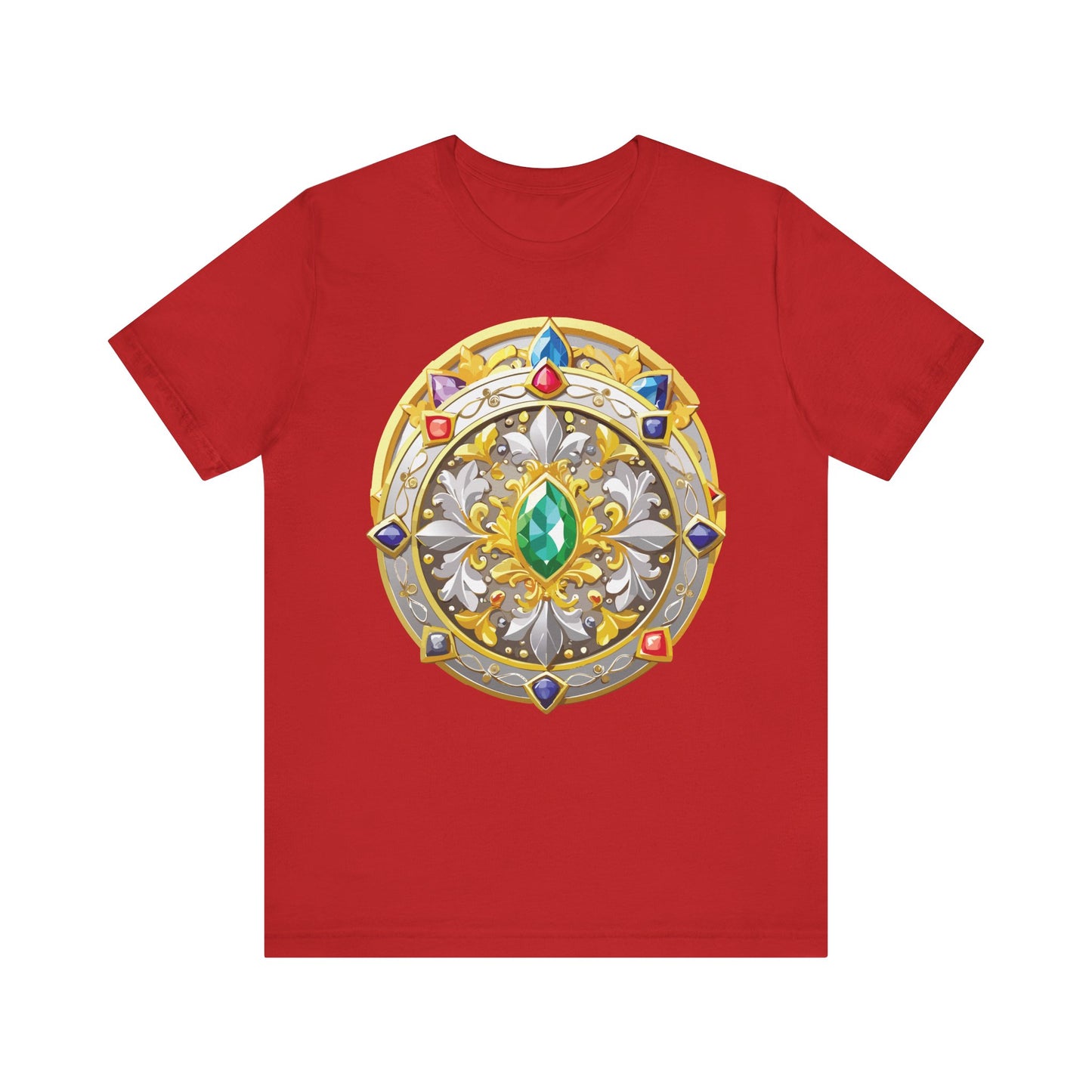 Medallion Shirt, Shirt with Medallion, Tee Shirt with Medal