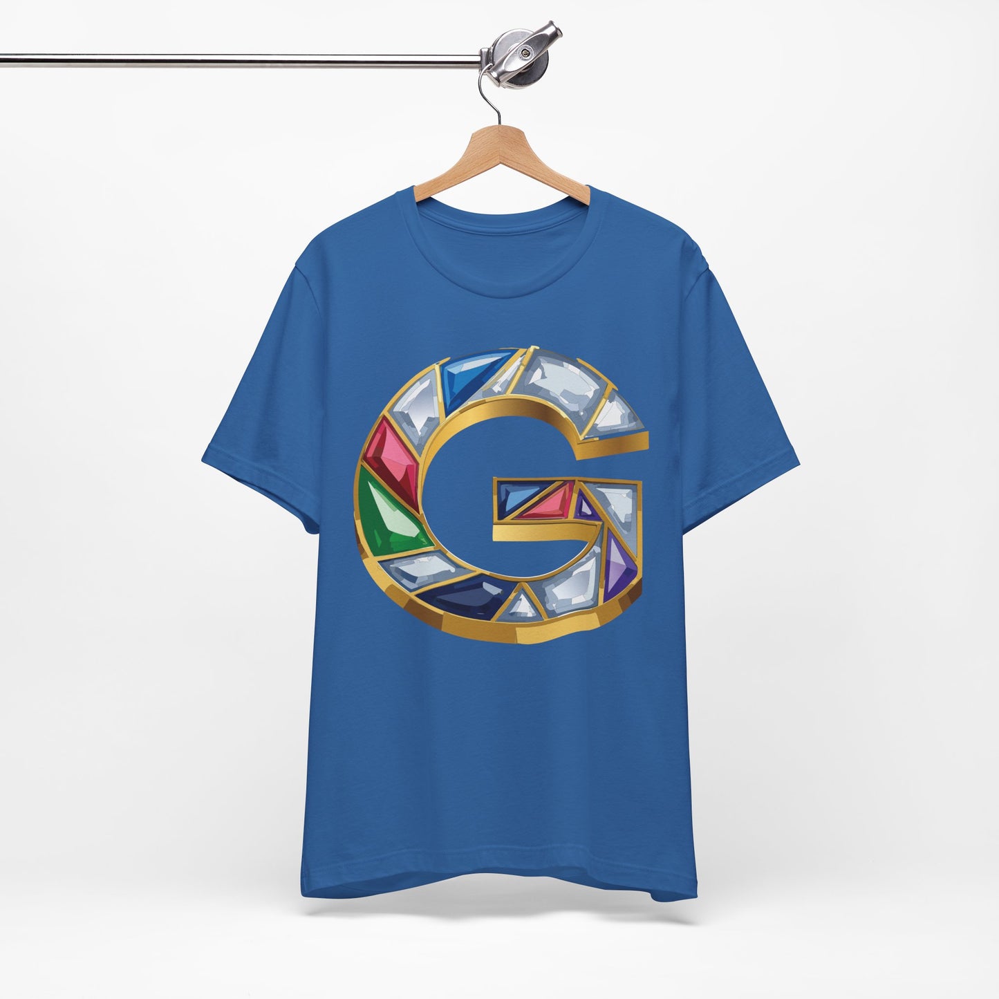 Letter Shirt, Shirt with Letters, Tee Shirt with Gold Letter, Shirt with Antique Letters