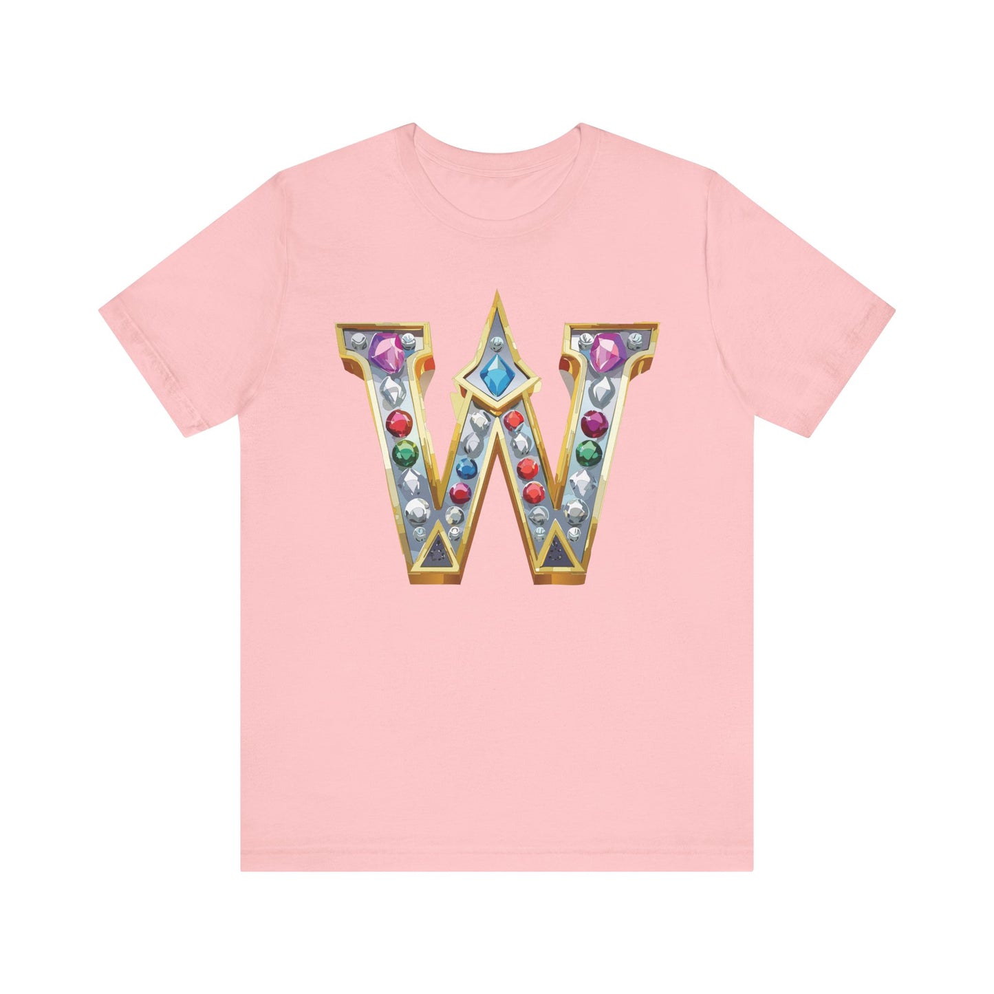 Letter Shirt, Shirt with Letters, Tee Shirt with Gold Letter, Shirt with Antique Letters