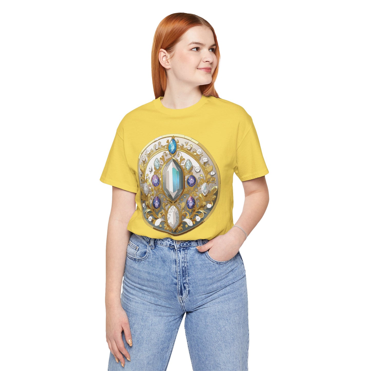 Medallion Shirt, Shirt with Medallion, Tee Shirt with Medal
