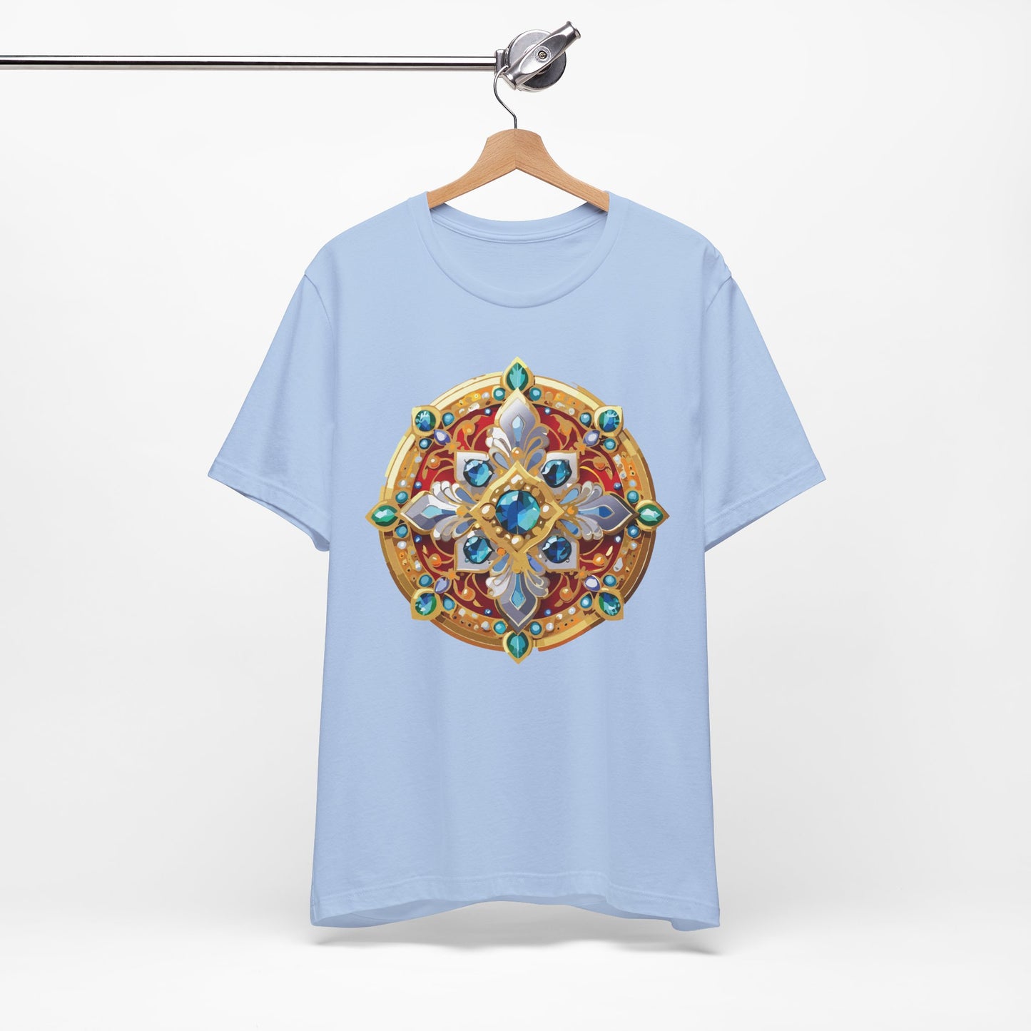 Medallion Shirt, Shirt with Medallion, Tee Shirt with Medal
