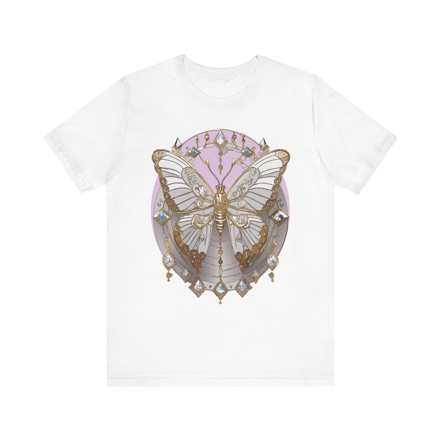 Butterfly Shirt, Shirt with Butterfly, Tee Shirt with Antique Butterfly