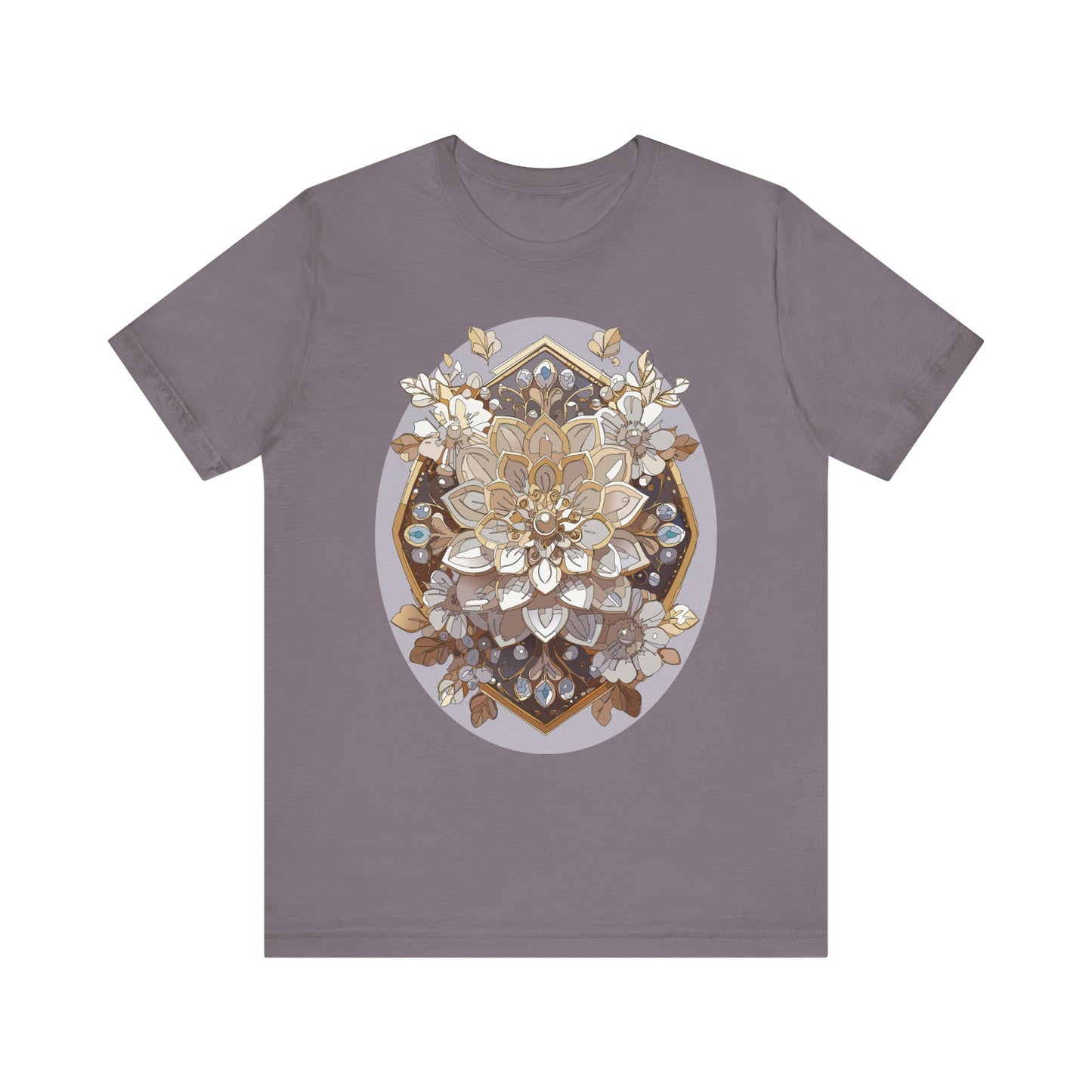 Floral Shirt, Flower Shirt, Tee Shirt with Antique Flower