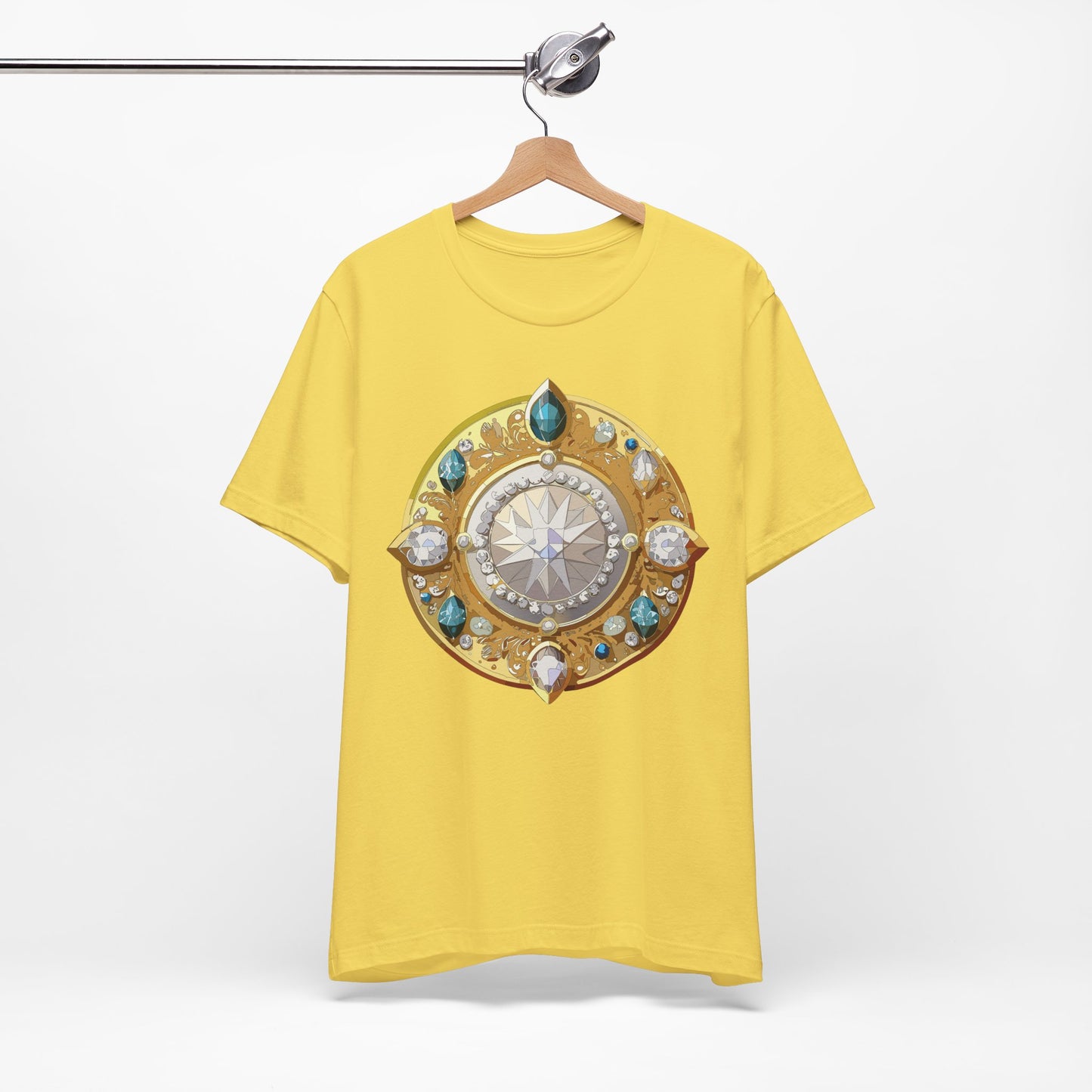 Medallion Shirt, Shirt with Medallion, Tee Shirt with Medal