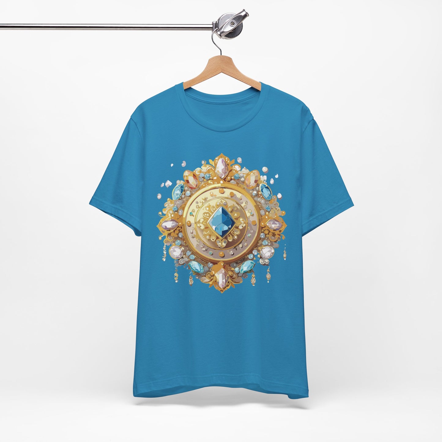 Medallion Shirt, Shirt with Medallion, Tee Shirt with Medal