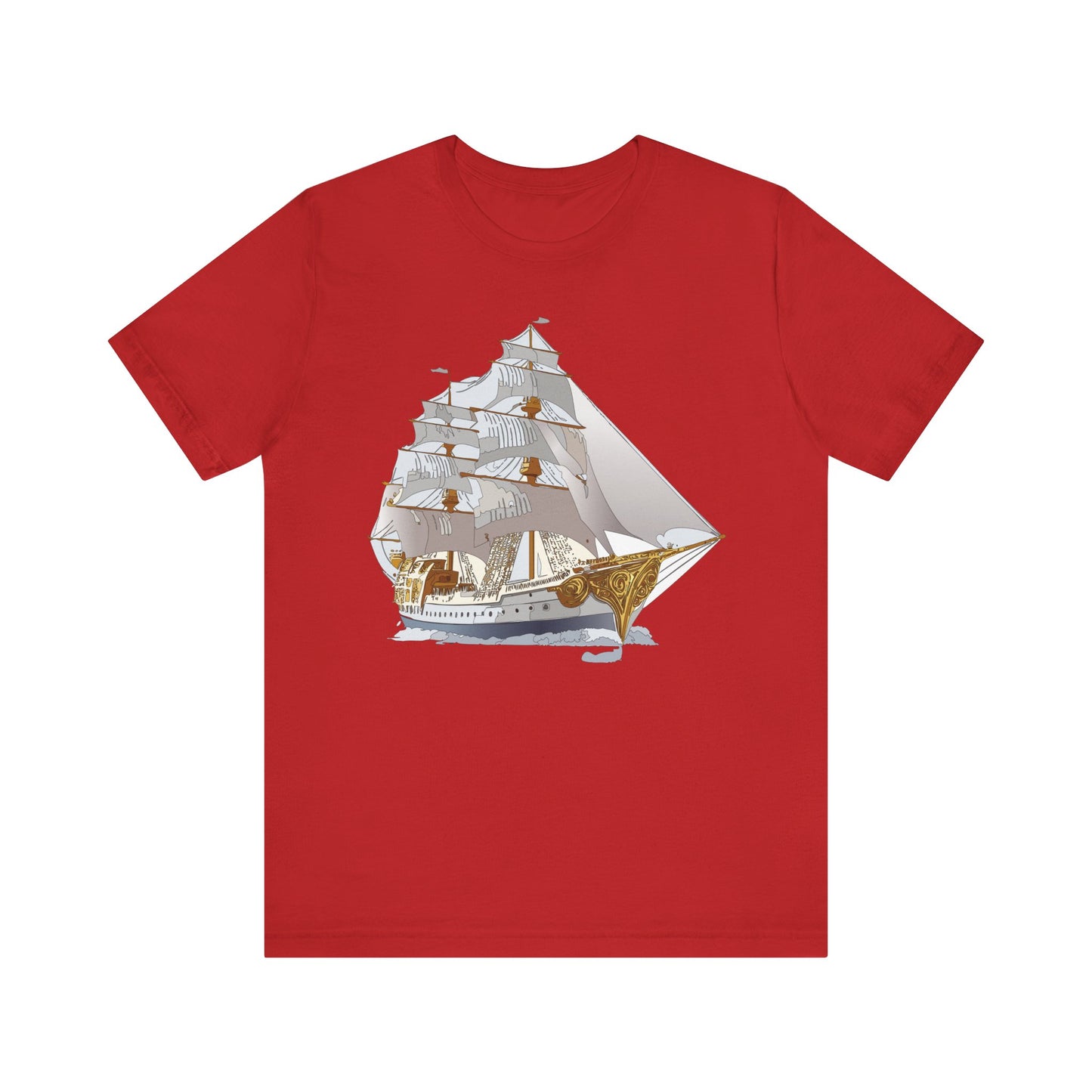 Ship Shirt, Shirt with Ship, Tee shirt with Ship