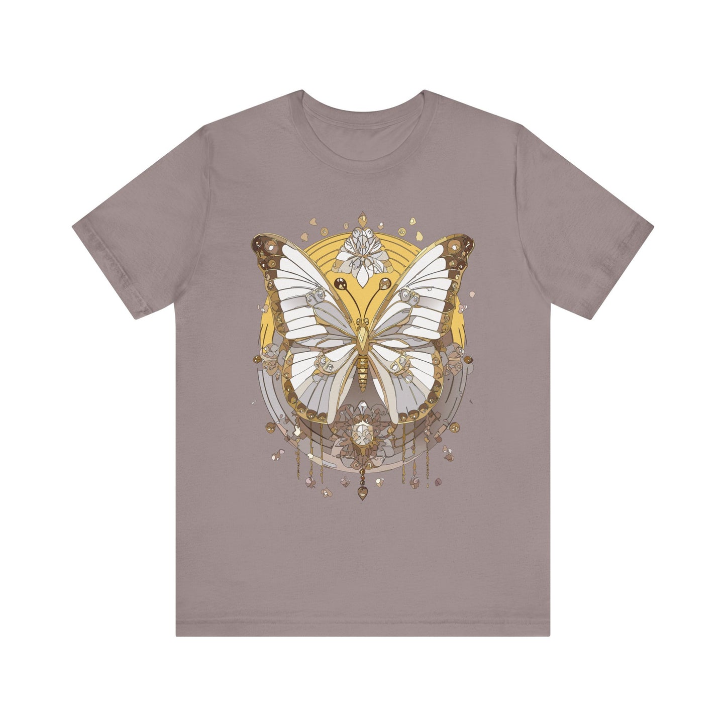 Butterfly Shirt, Shirt with Butterfly, Tee Shirt with Antique Butterfly