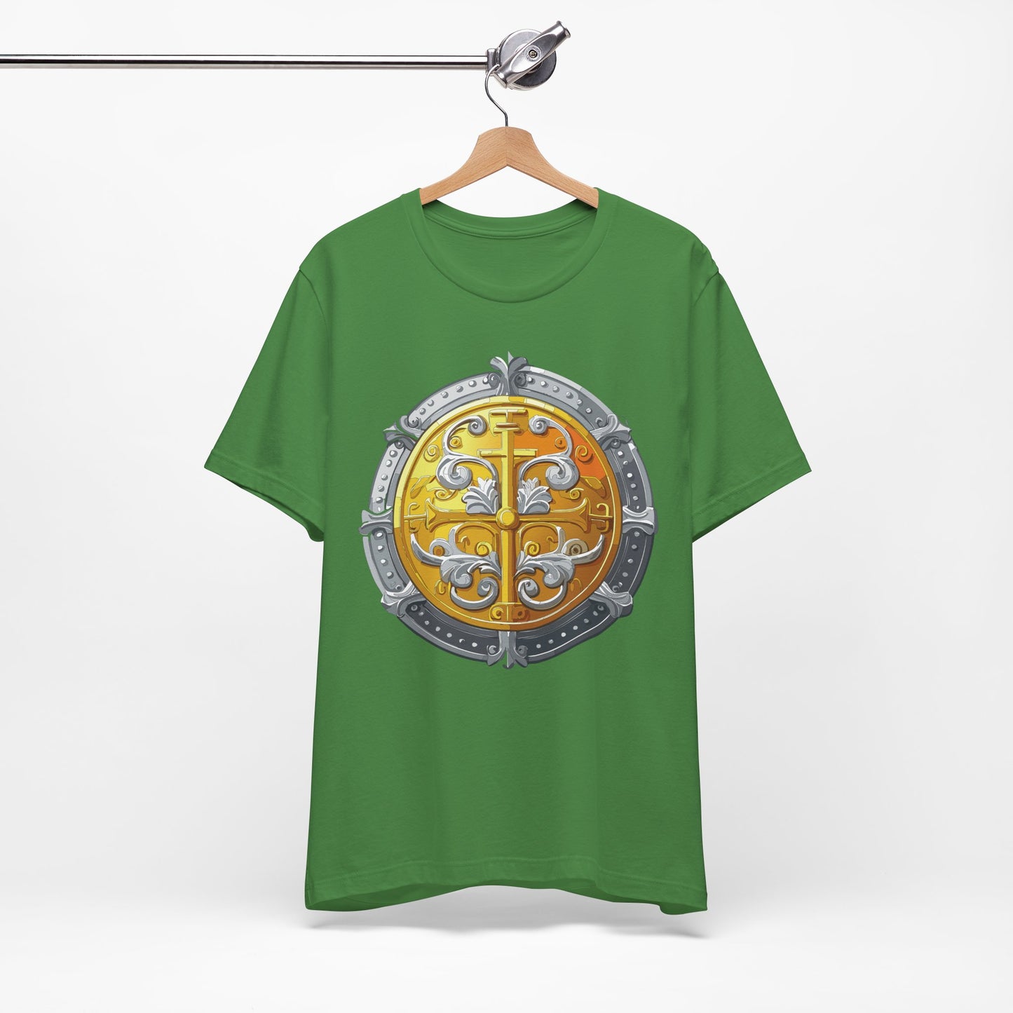 Coin Shirt, Shirt with Coin, Tee Shirt with Gold Coin, Shirt with Antique Coin