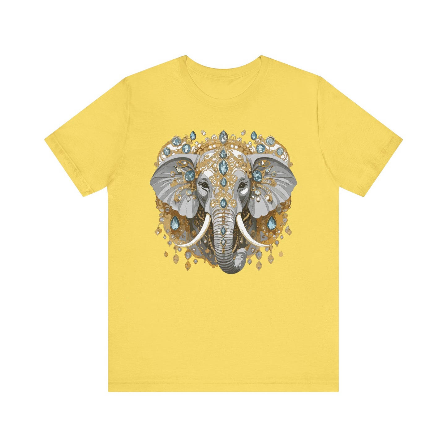 Animal Shirt, Shirt with Animal, Tee Shirt with Gold Animal Medal, Shirt with Antique Animal Medallion