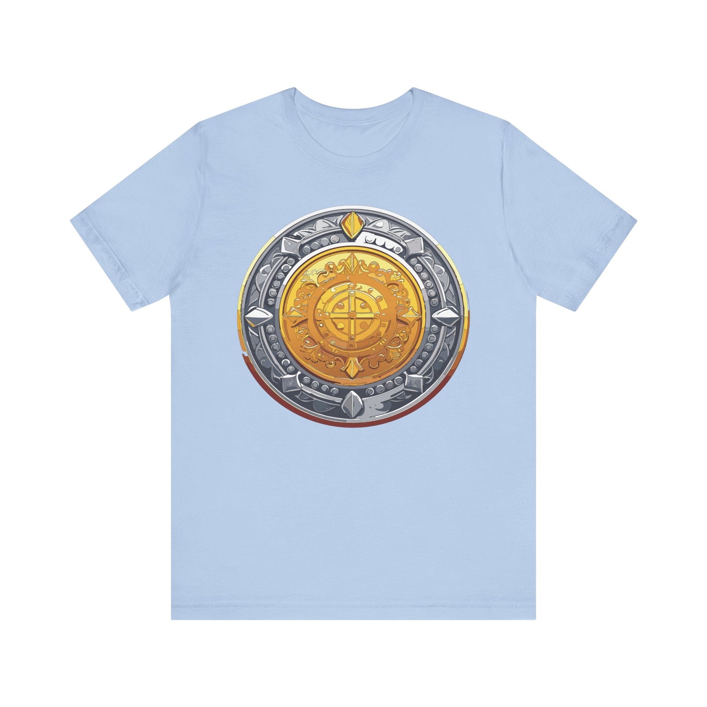 Coin Shirt, Shirt with Coin, Tee Shirt with Gold Coin, Shirt with Antique Coin