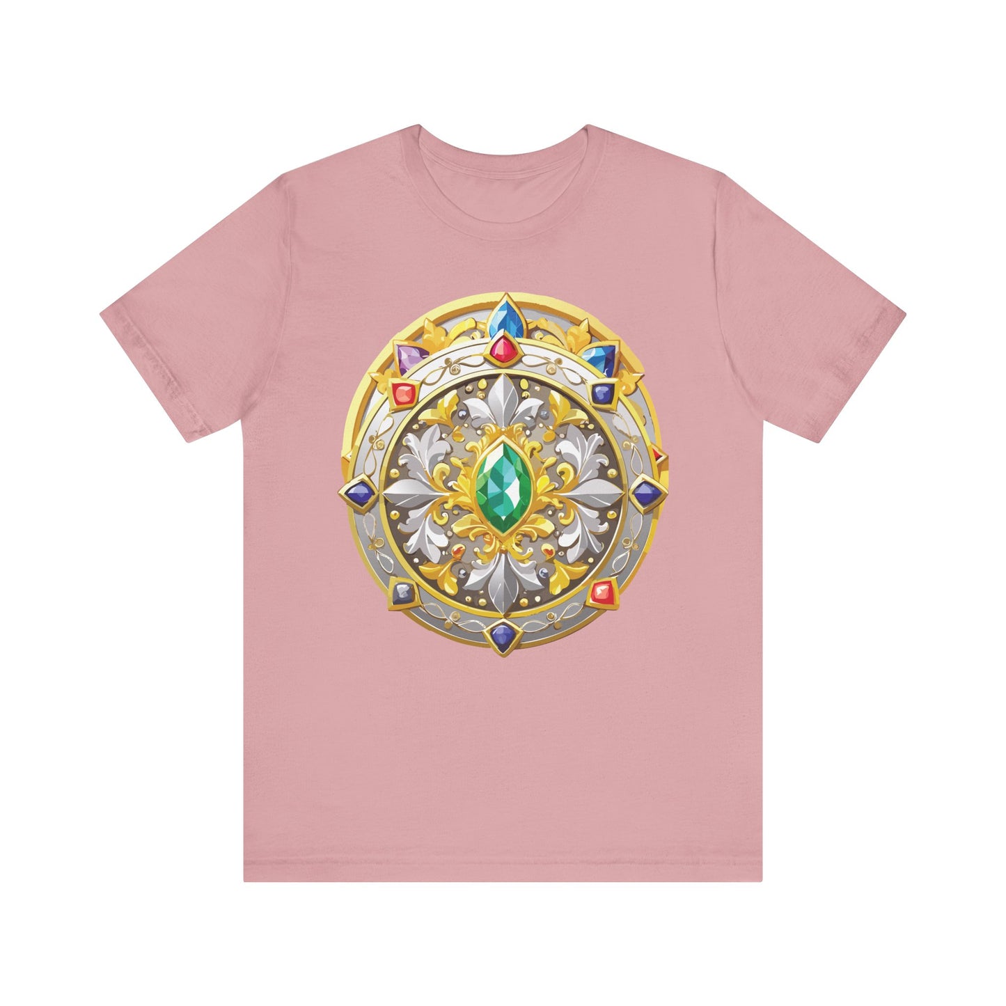 Medallion Shirt, Shirt with Medallion, Tee Shirt with Medal