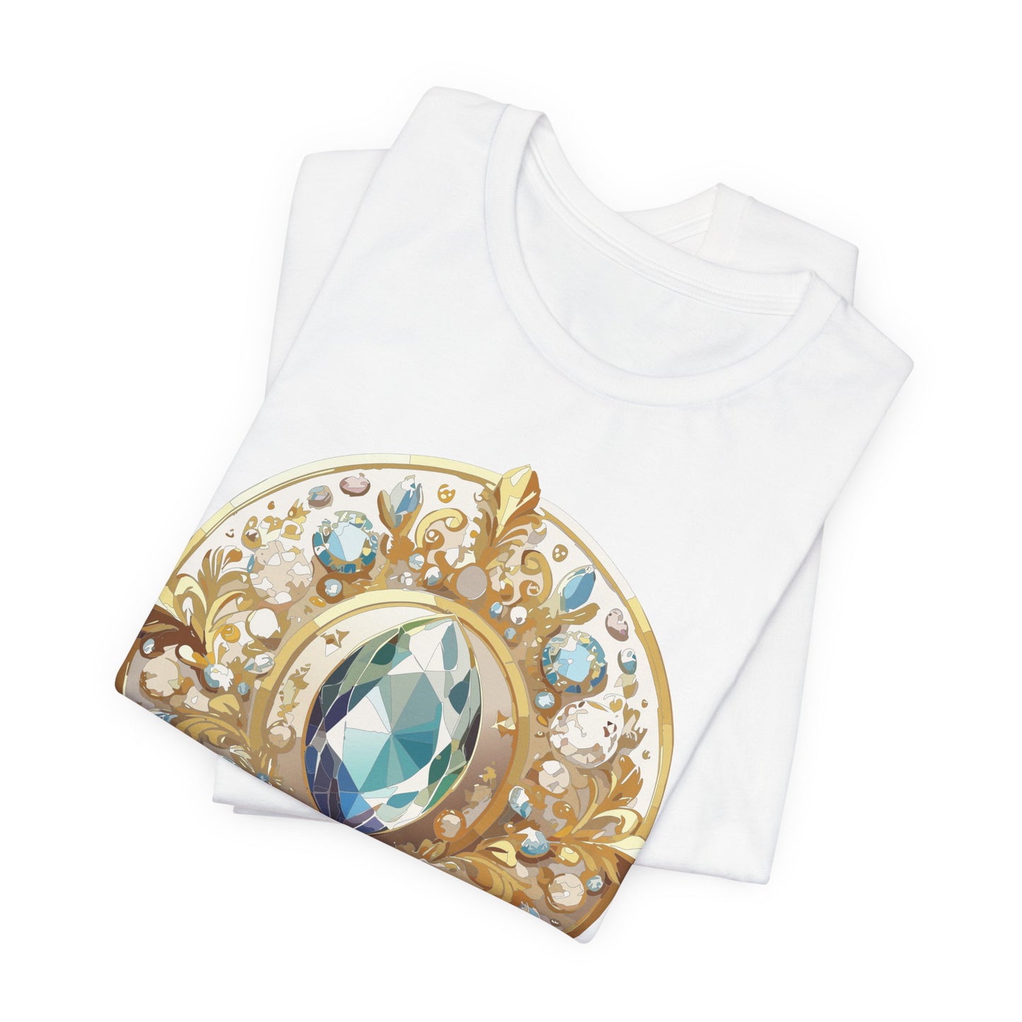 Medallion Shirt, Shirt with Medallion, Tee Shirt with Medal