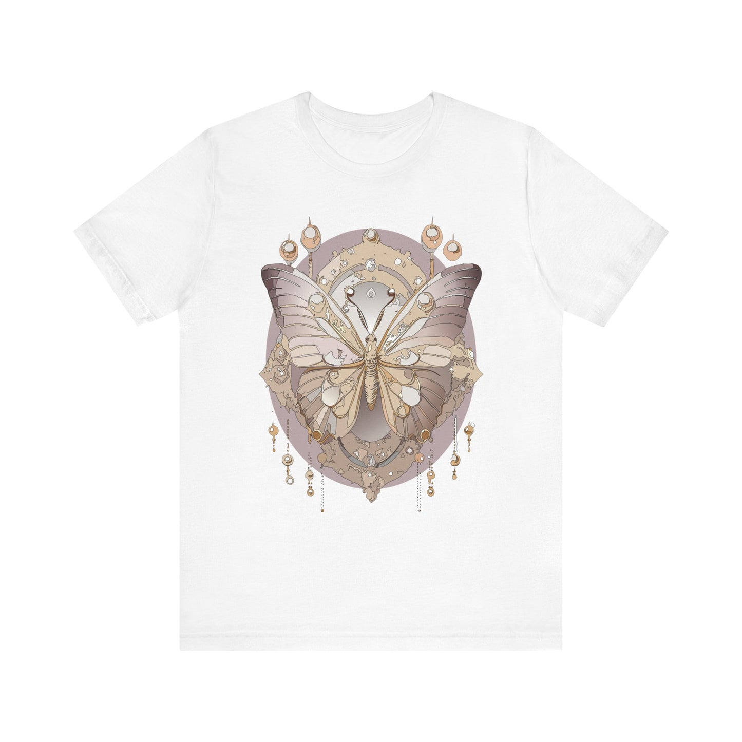 Butterfly Shirt, Shirt with Butterfly, Tee Shirt with Antique Butterfly