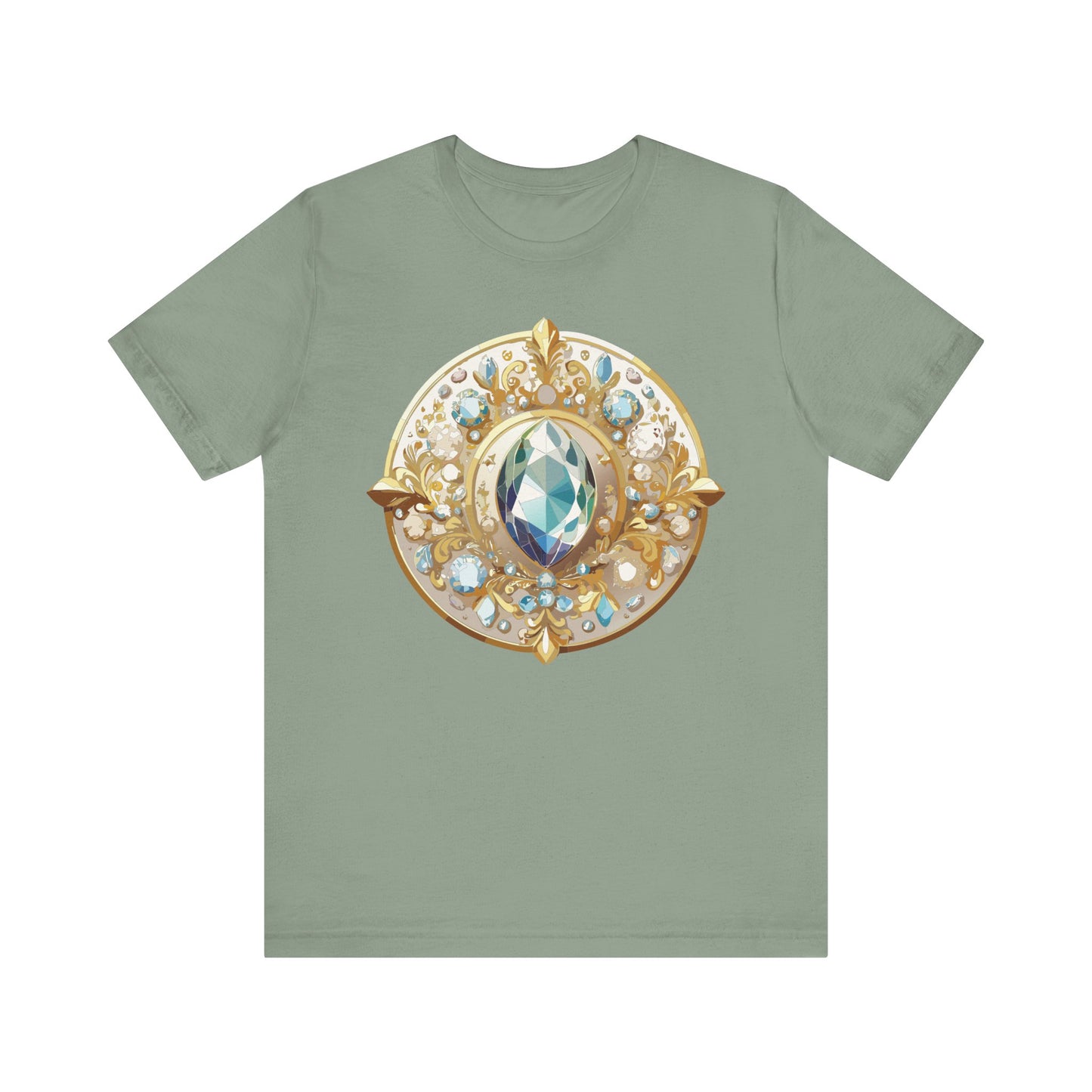 Medallion Shirt, Shirt with Medallion, Tee Shirt with Medal