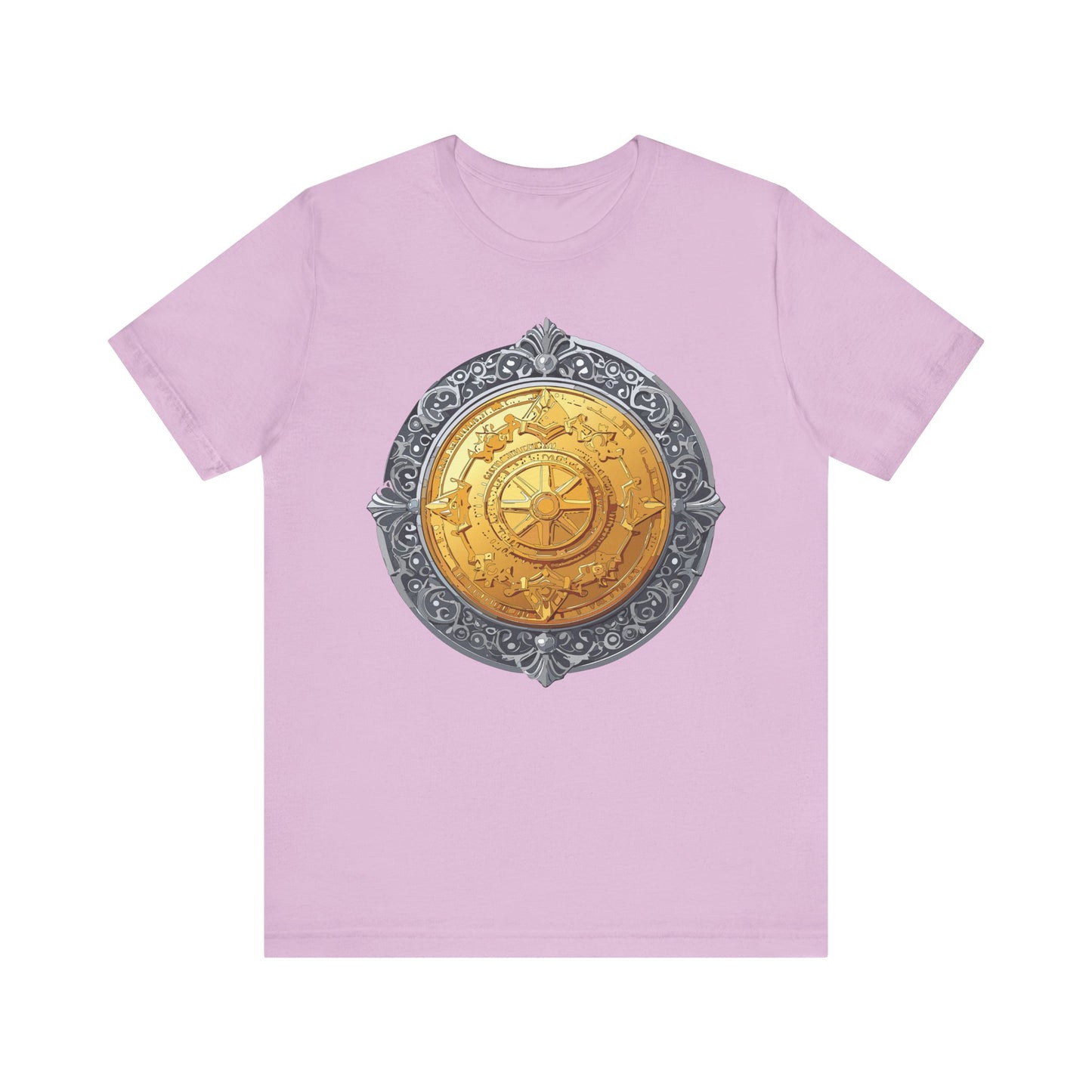 Coin Shirt, Shirt with Coin, Tee Shirt with Gold Coin, Shirt with Antique Coin