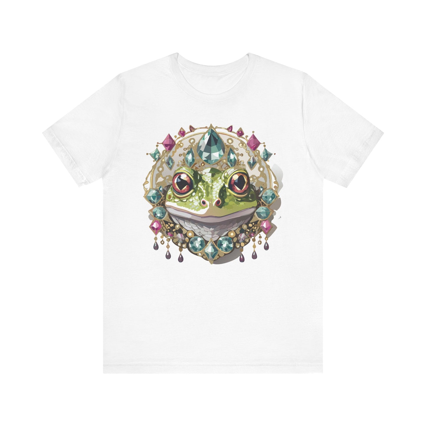 Animal Shirt, Shirt with Animal, Tee Shirt with Gold Animal Medal, Shirt with Antique Animal Medallion