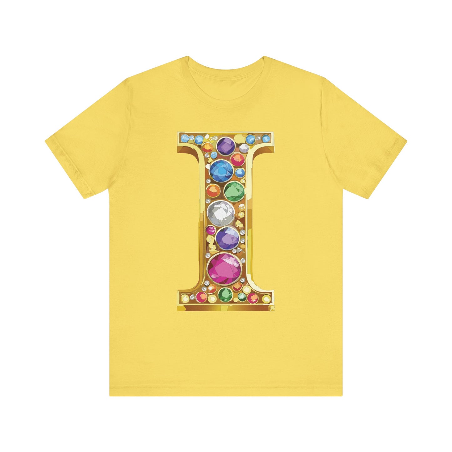 Letter Shirt, Shirt with Letters, Tee Shirt with Gold Letter, Shirt with Antique Letters