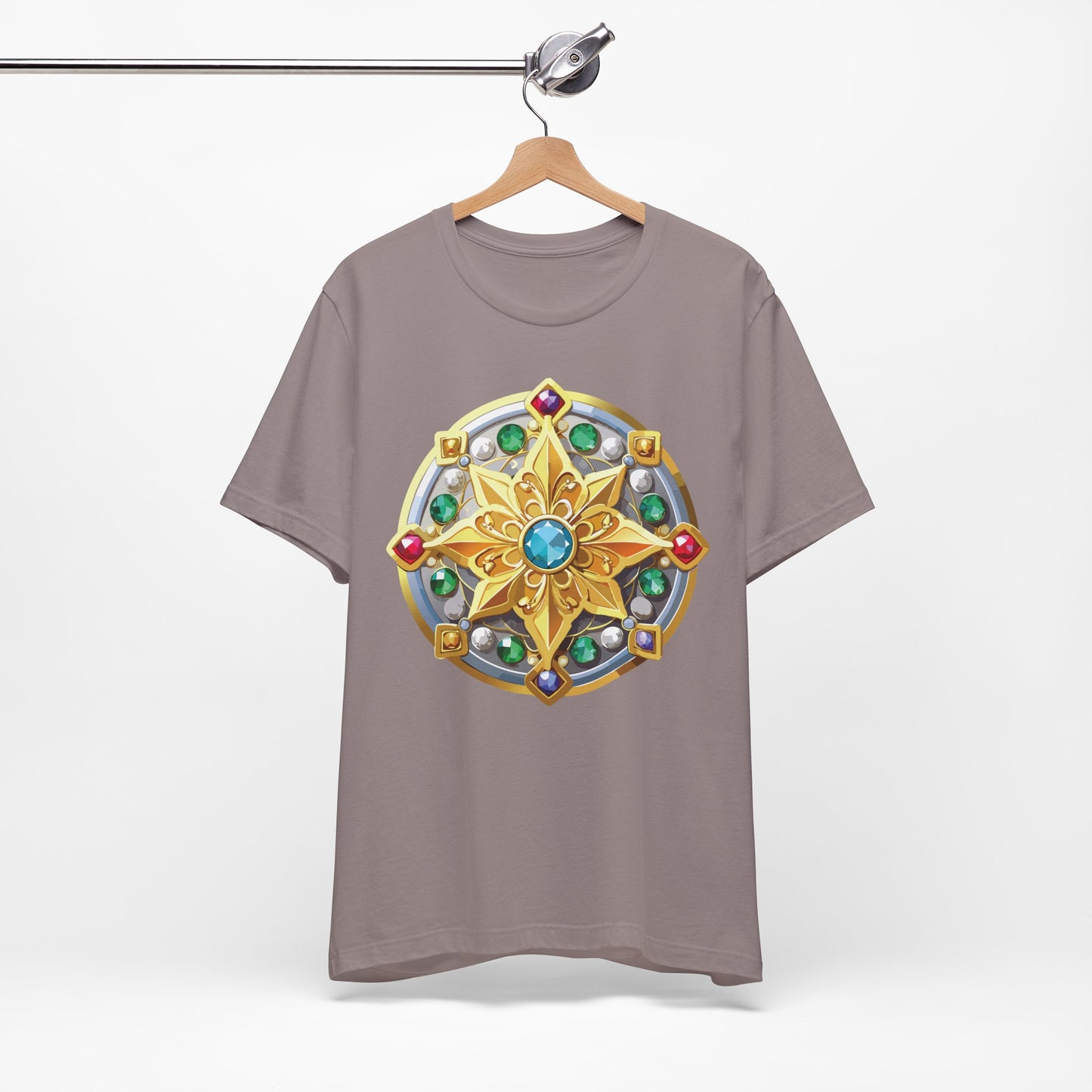 Medallion Shirt, Shirt with Medallion, Tee Shirt with Medal