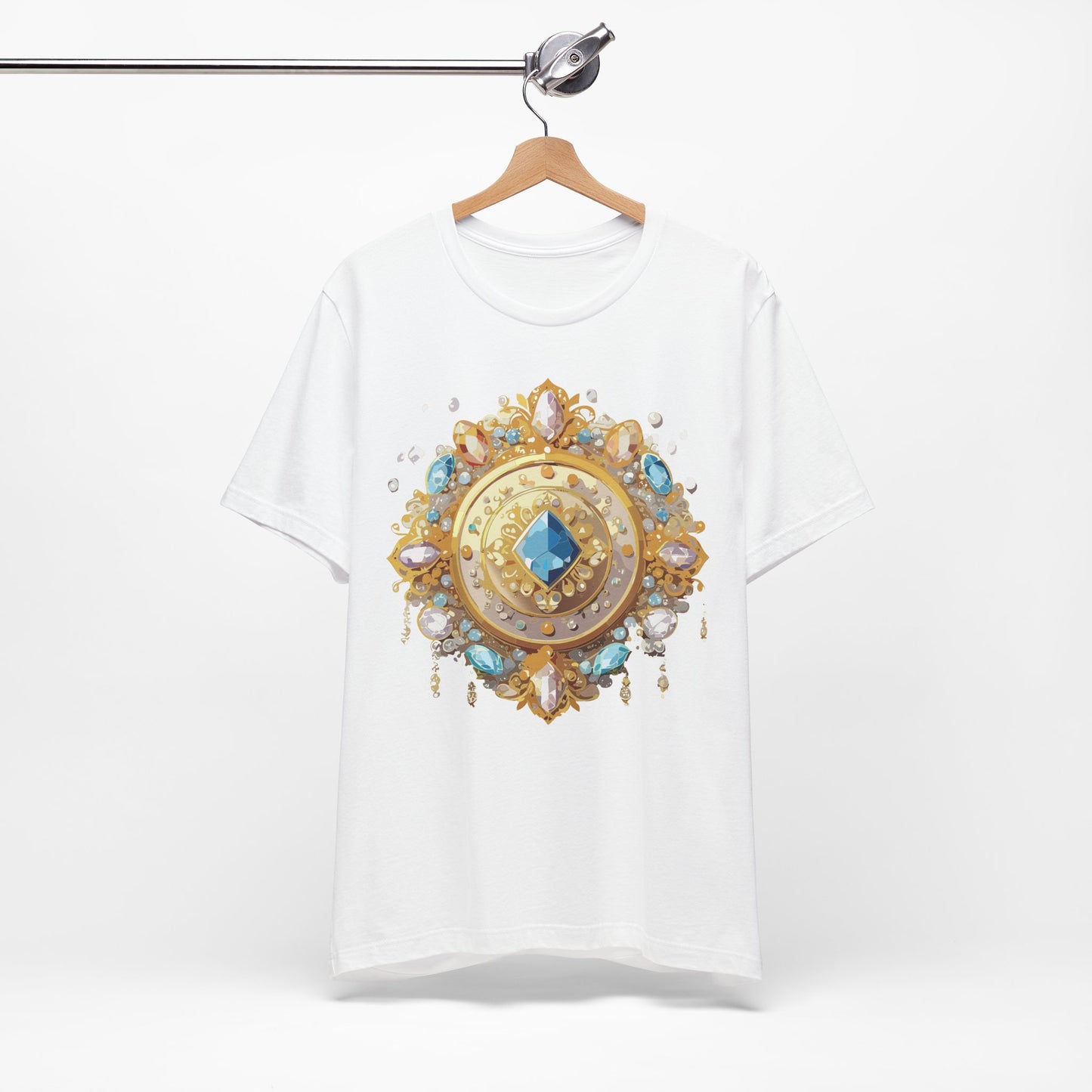Medallion Shirt, Shirt with Medallion, Tee Shirt with Medal