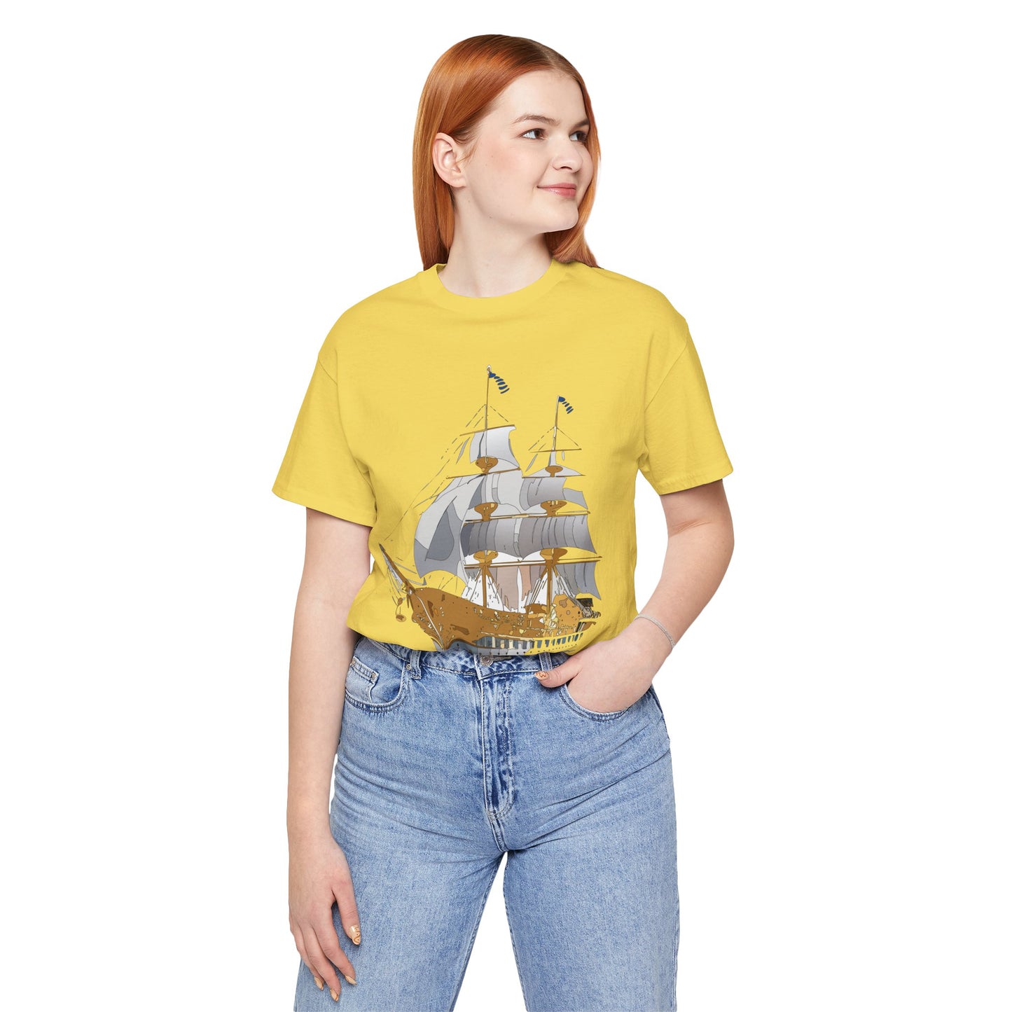 Ship Shirt, Shirt with Ship, Tee shirt with Ship