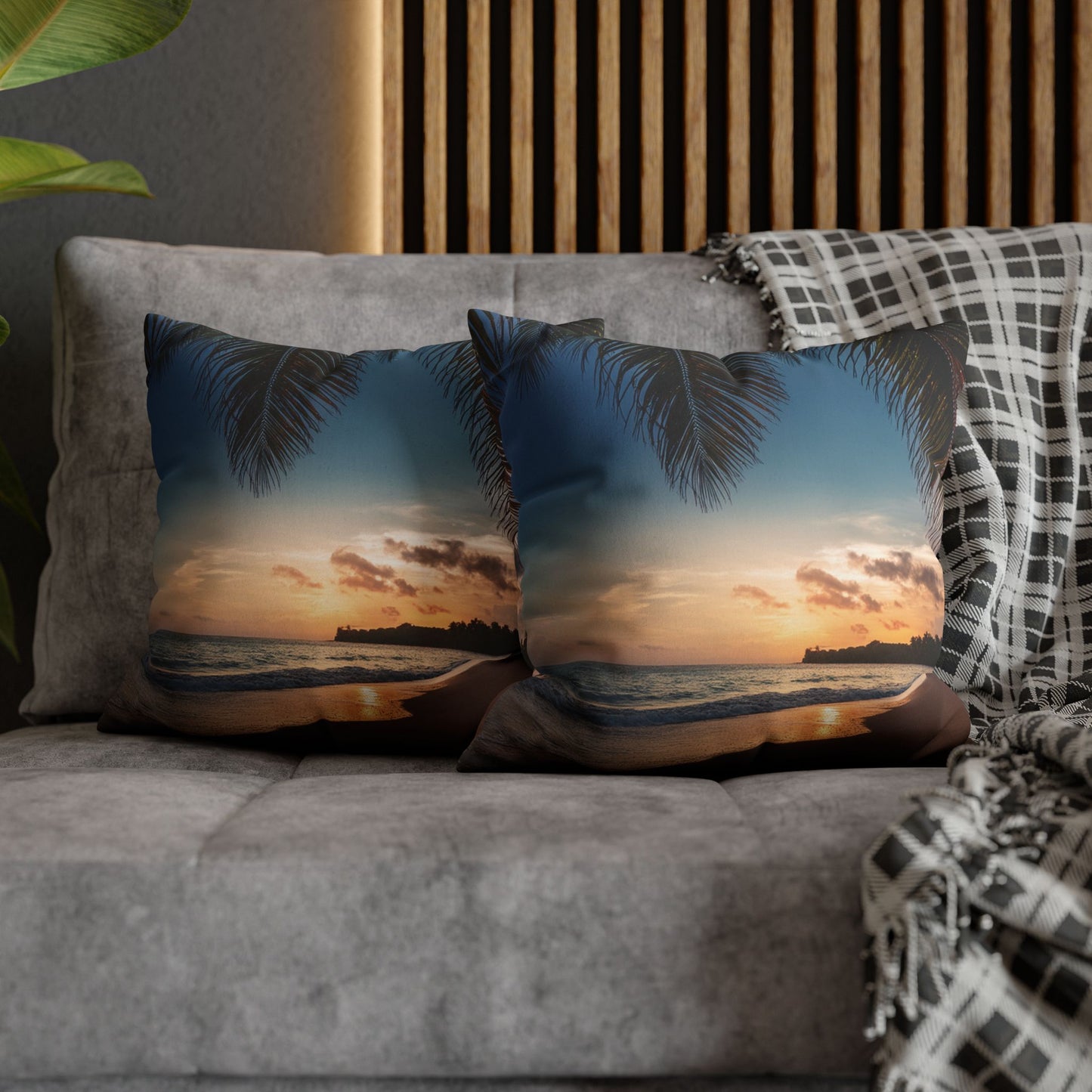 Beach Pillow Case