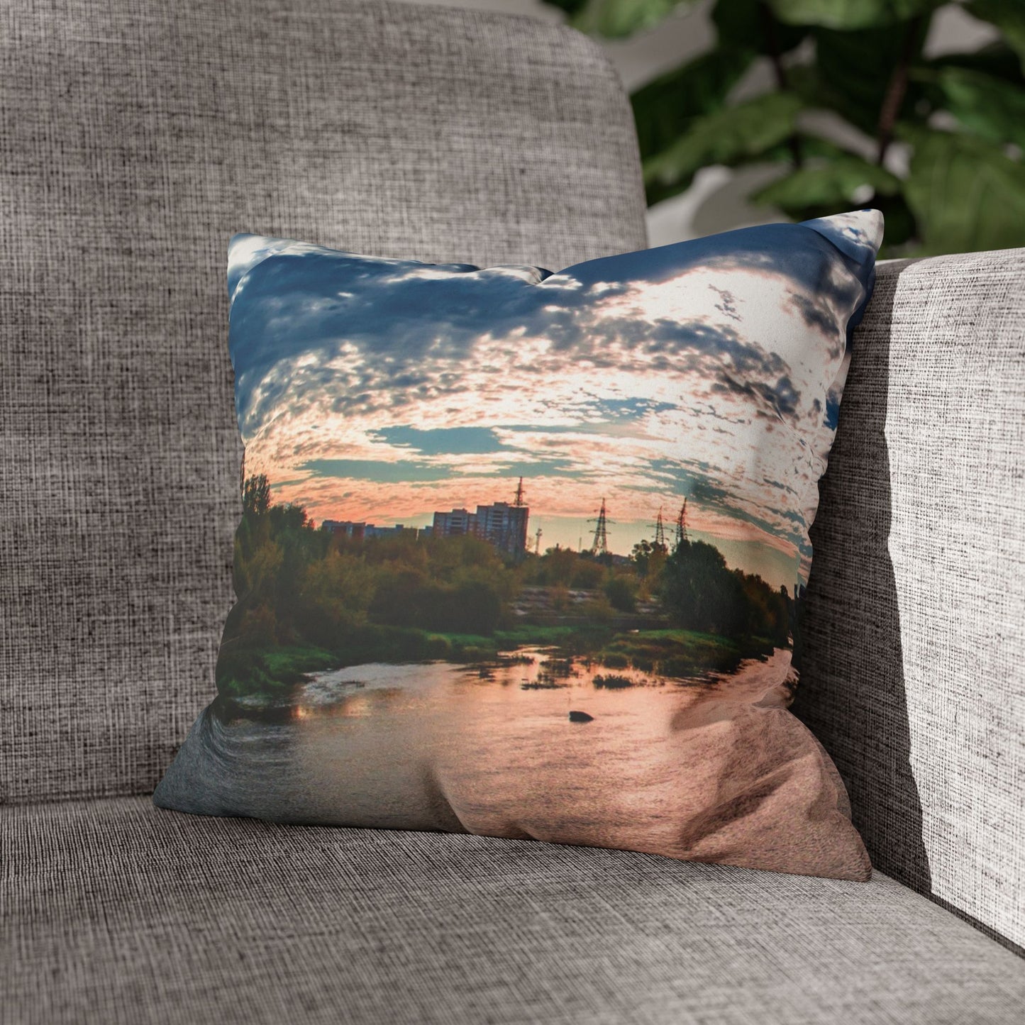 Landscape Pillow Cover