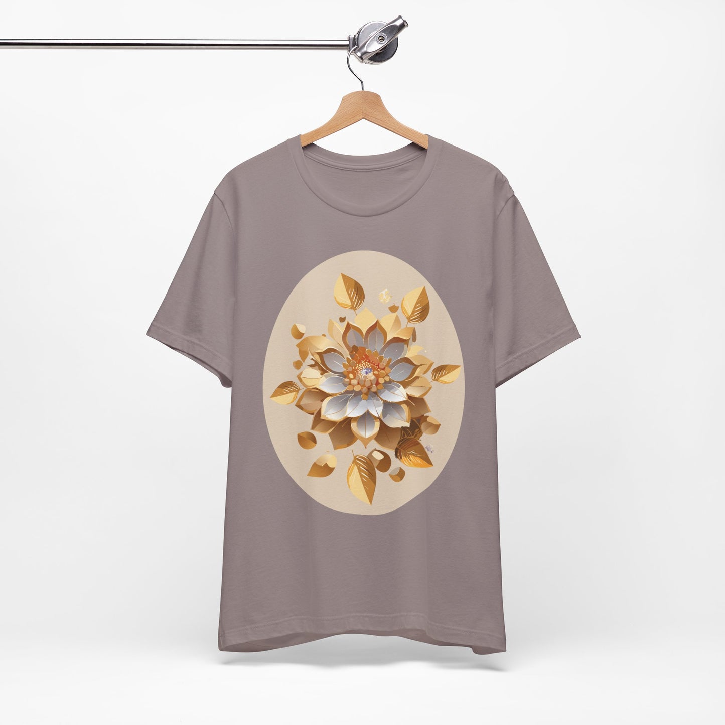 Floral Shirt, Flower Shirt, Tee Shirt with Antique Flower