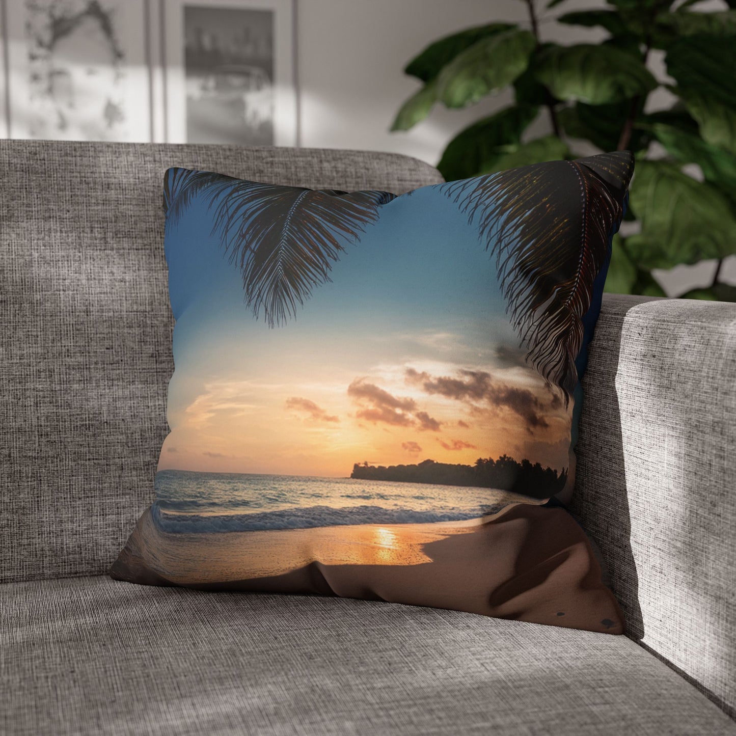 Beach Pillow Case