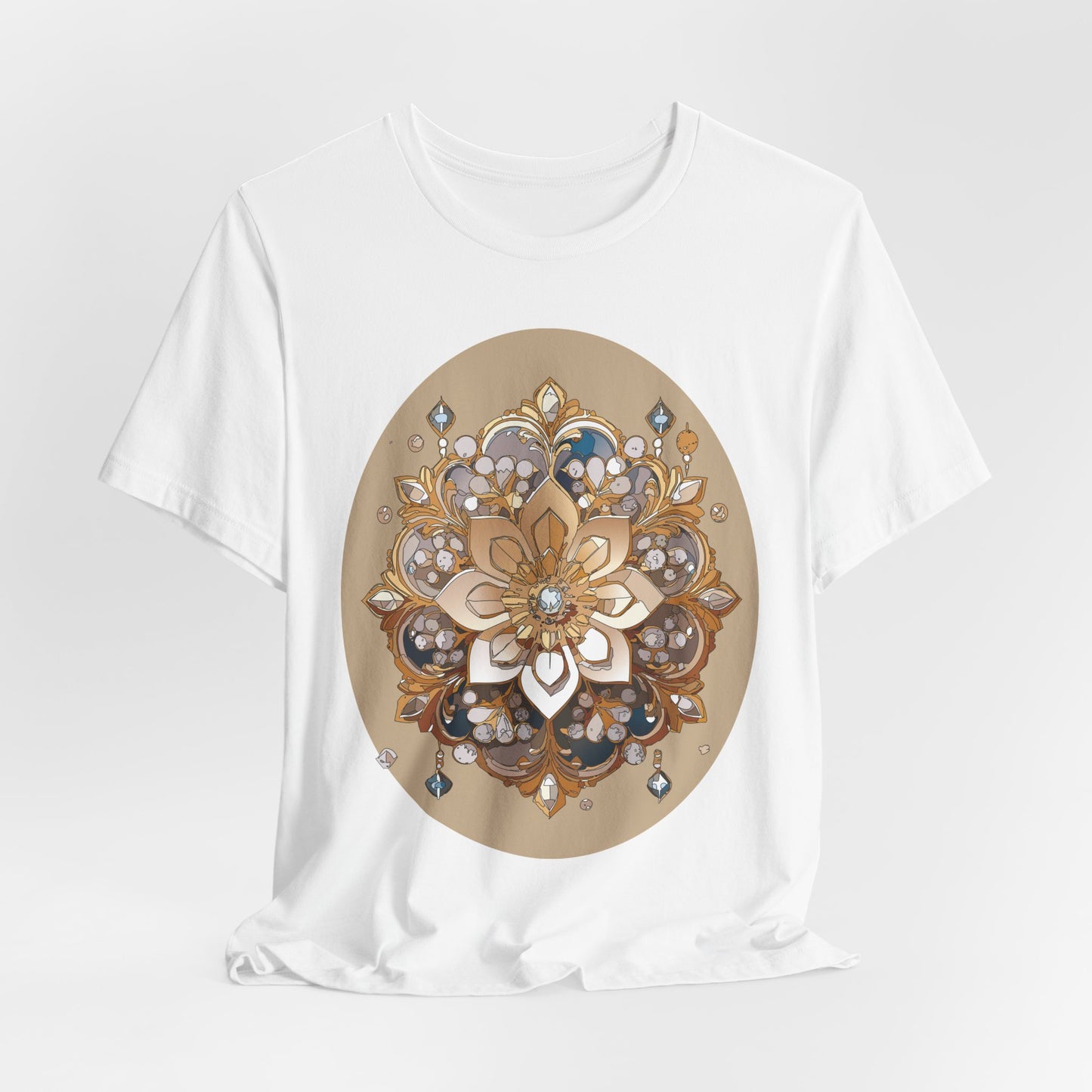 Floral Shirt, Flower Shirt, Tee Shirt with Antique Flower