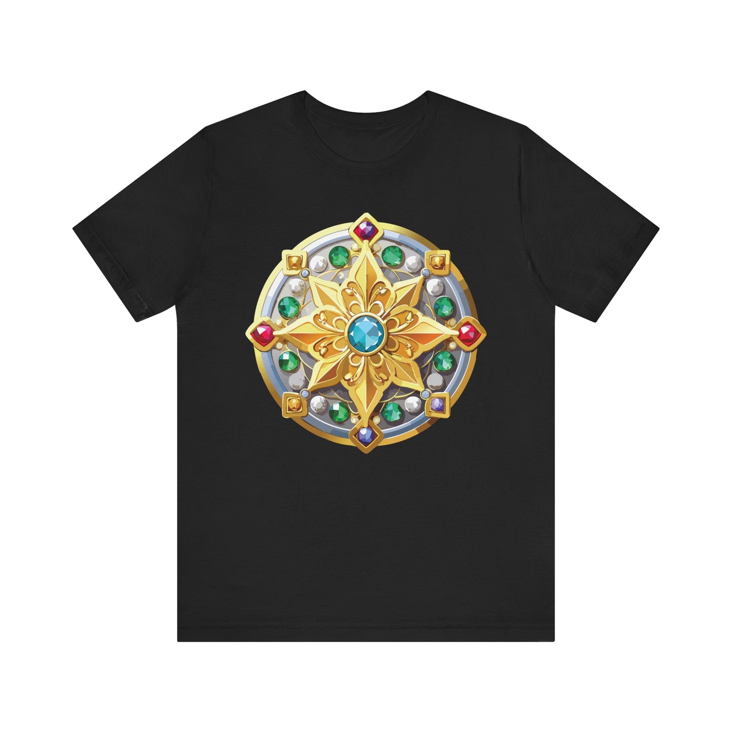 Medallion Shirt, Shirt with Medallion, Tee Shirt with Medal