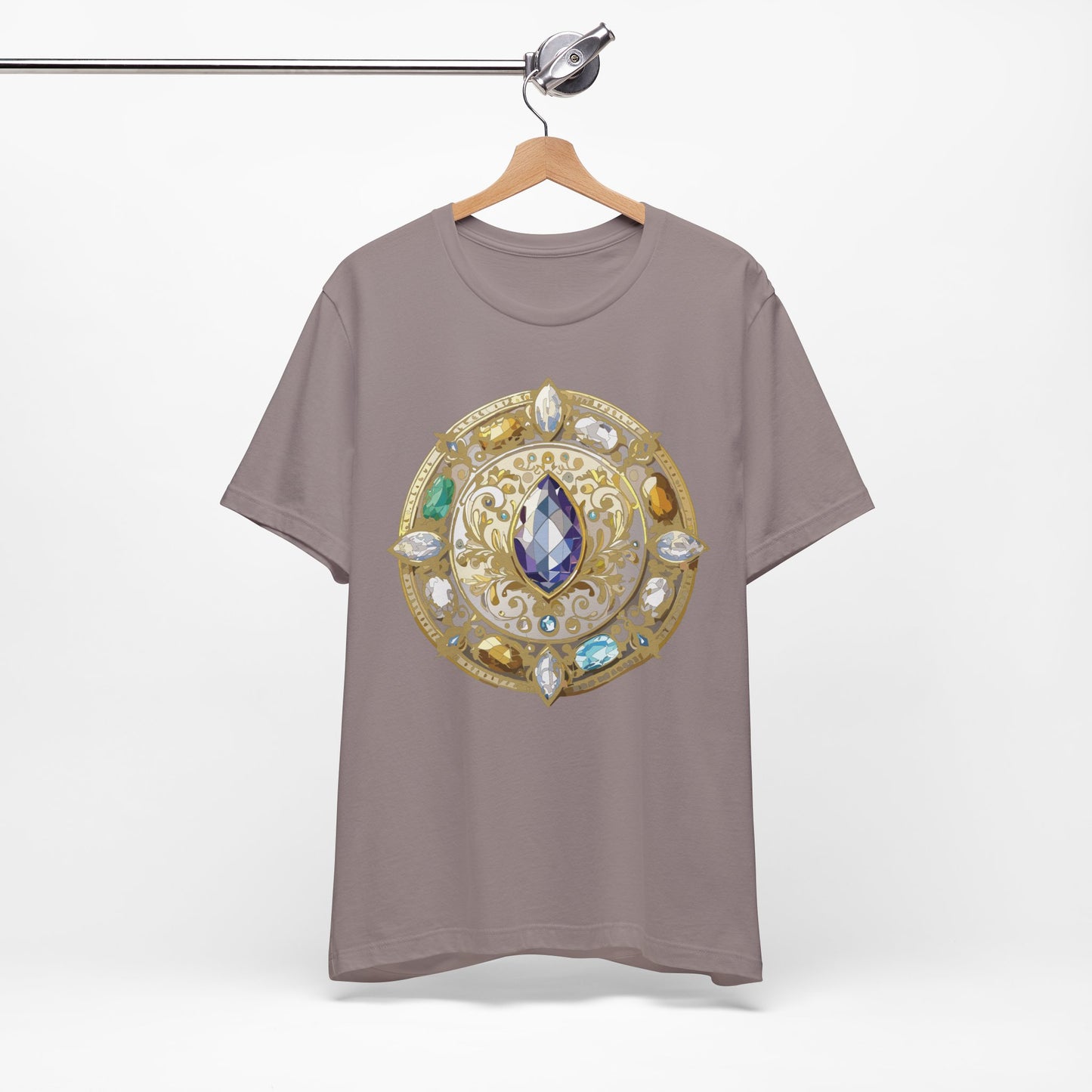 Medallion Shirt, Shirt with Medallion, Tee Shirt with Medal