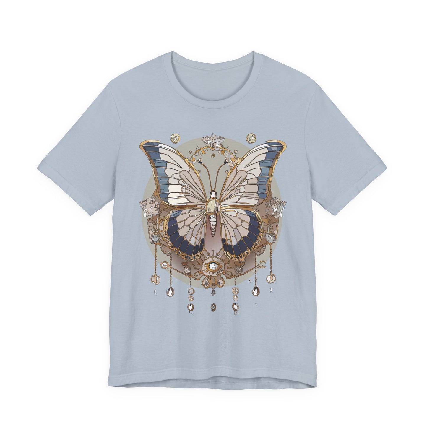 Butterfly Shirt, Shirt with Butterfly, Tee Shirt with Antique Butterfly