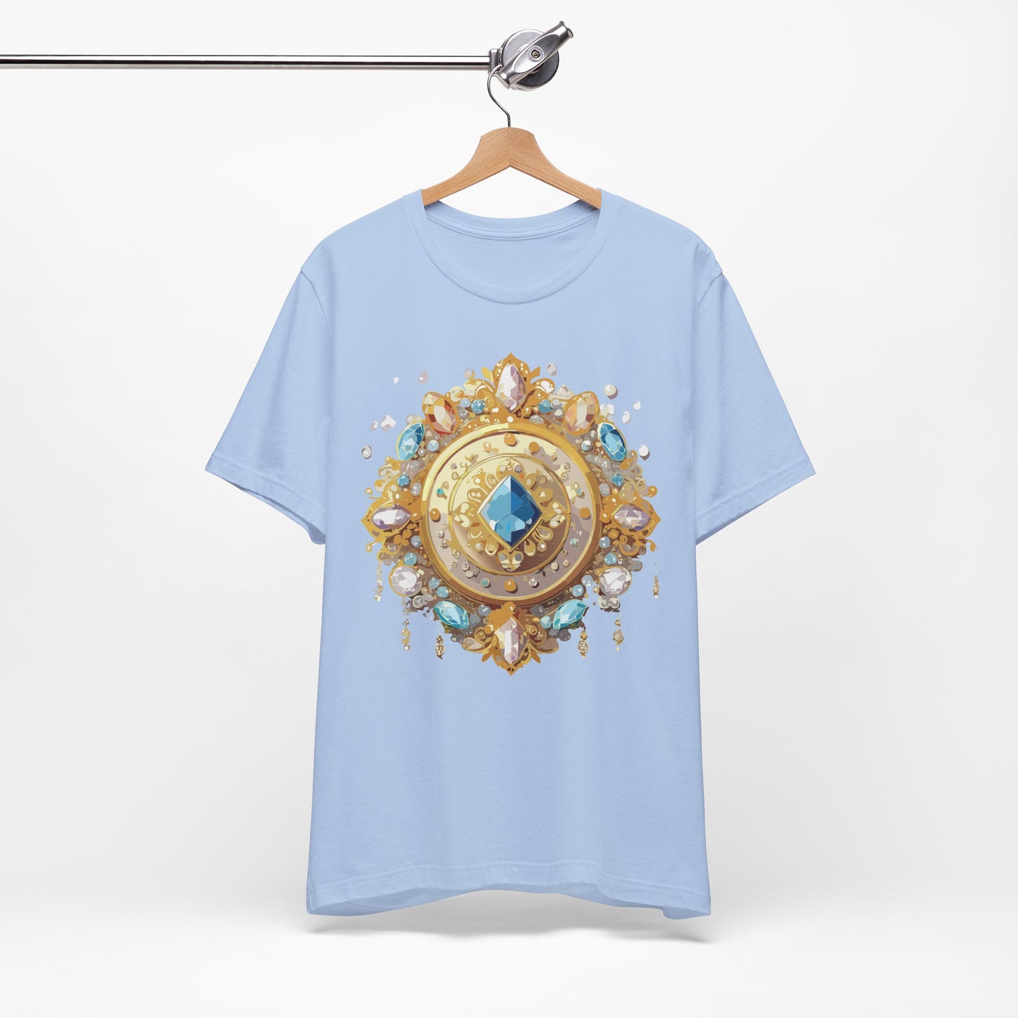 Medallion Shirt, Shirt with Medallion, Tee Shirt with Medal
