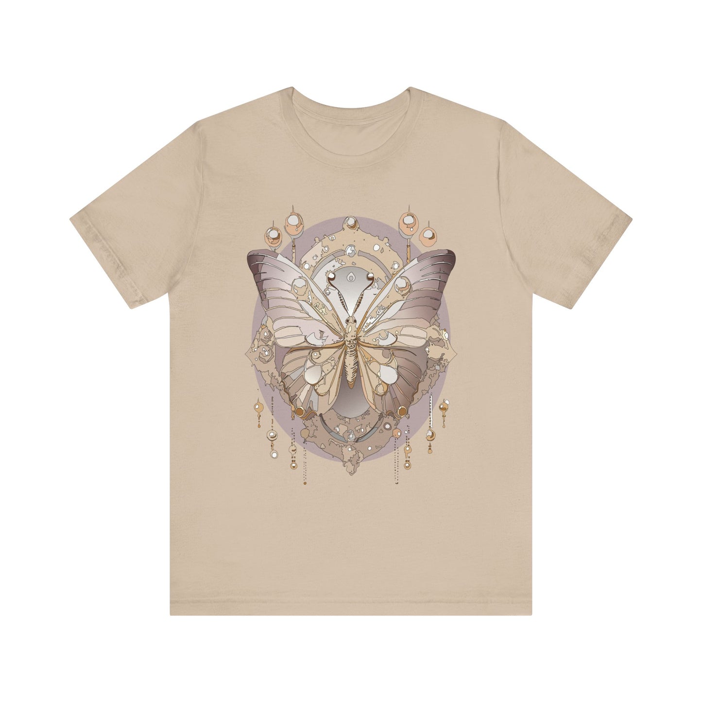 Butterfly Shirt, Shirt with Butterfly, Tee Shirt with Antique Butterfly