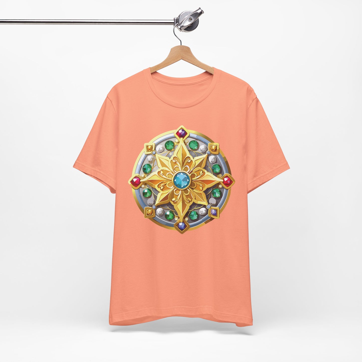 Medallion Shirt, Shirt with Medallion, Tee Shirt with Medal