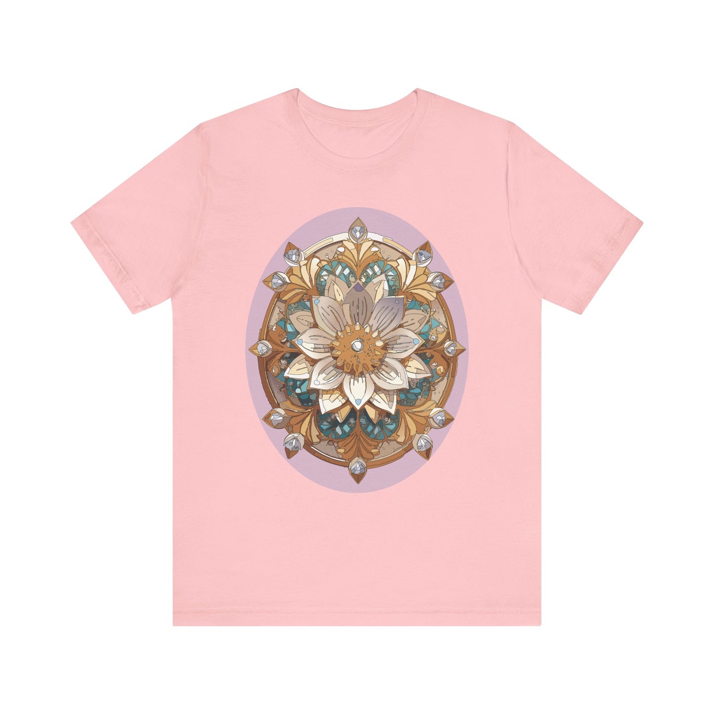 Floral Shirt, Flower Shirt, Tee Shirt with Antique Flower