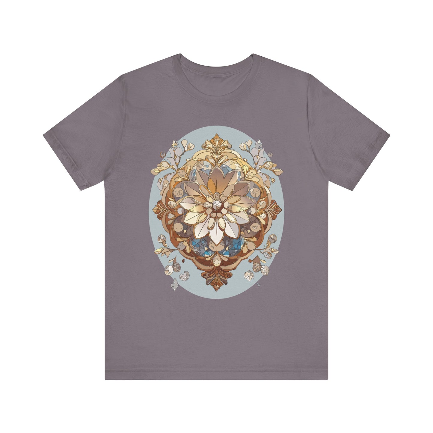 Floral Shirt, Flower Shirt, Tee Shirt with Antique Flower