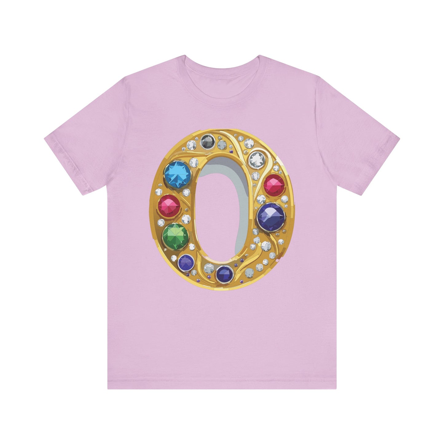 Letter Shirt, Shirt with Letters, Tee Shirt with Gold Letter, Shirt with Antique Letters