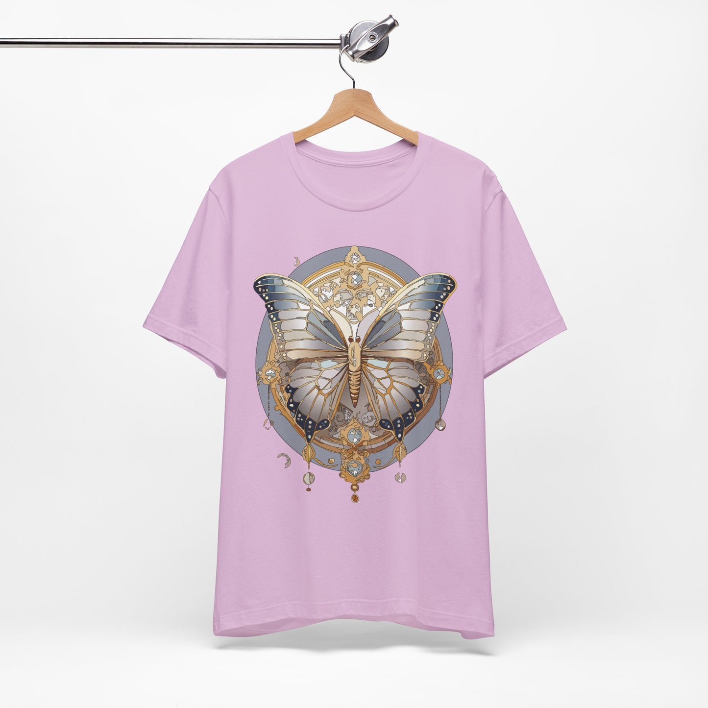 Butterfly Shirt, Shirt with Butterfly, Tee Shirt with Antique Butterfly