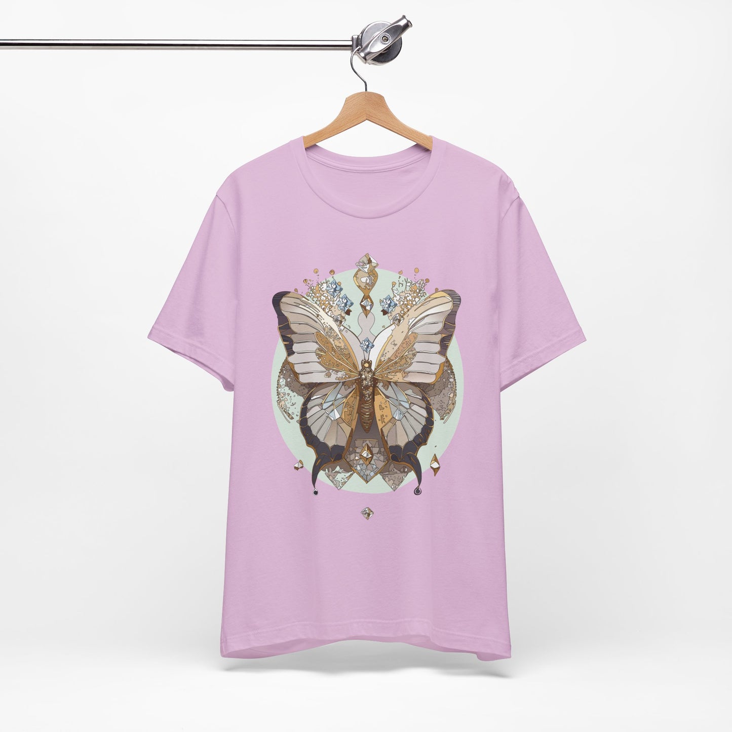 Butterfly Shirt, Shirt with Butterfly, Tee Shirt with Antique Butterfly