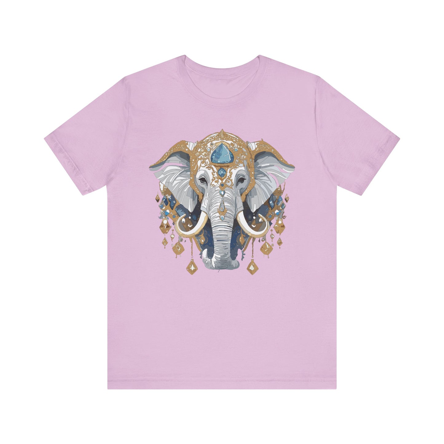 Animal Shirt, Shirt with Animal, Tee Shirt with Gold Animal Medal, Shirt with Antique Animal Medallion