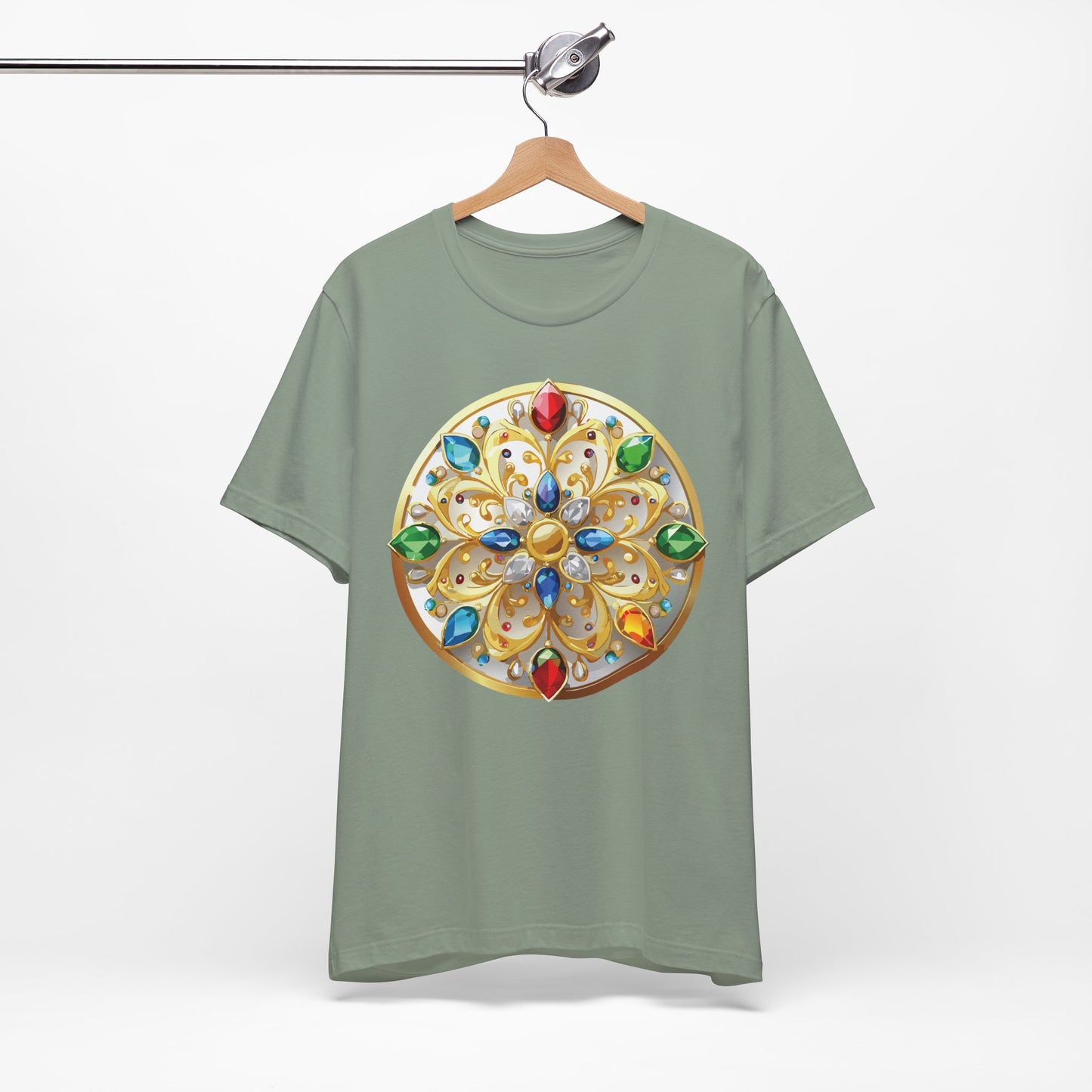 Medallion Shirt, Shirt with Medallion, Tee Shirt with Medal
