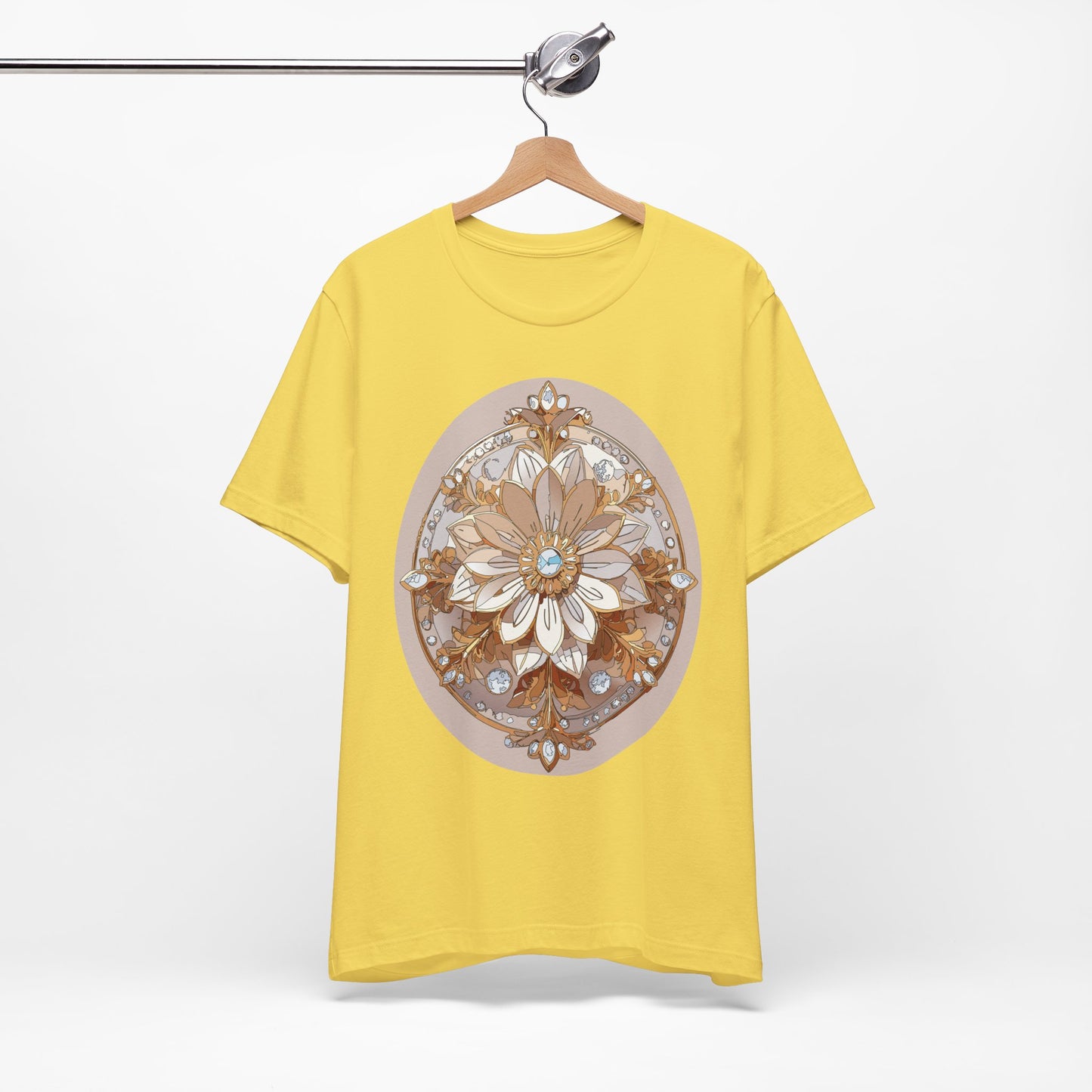Floral Shirt, Flower Shirt, Tee Shirt with Antique Flower