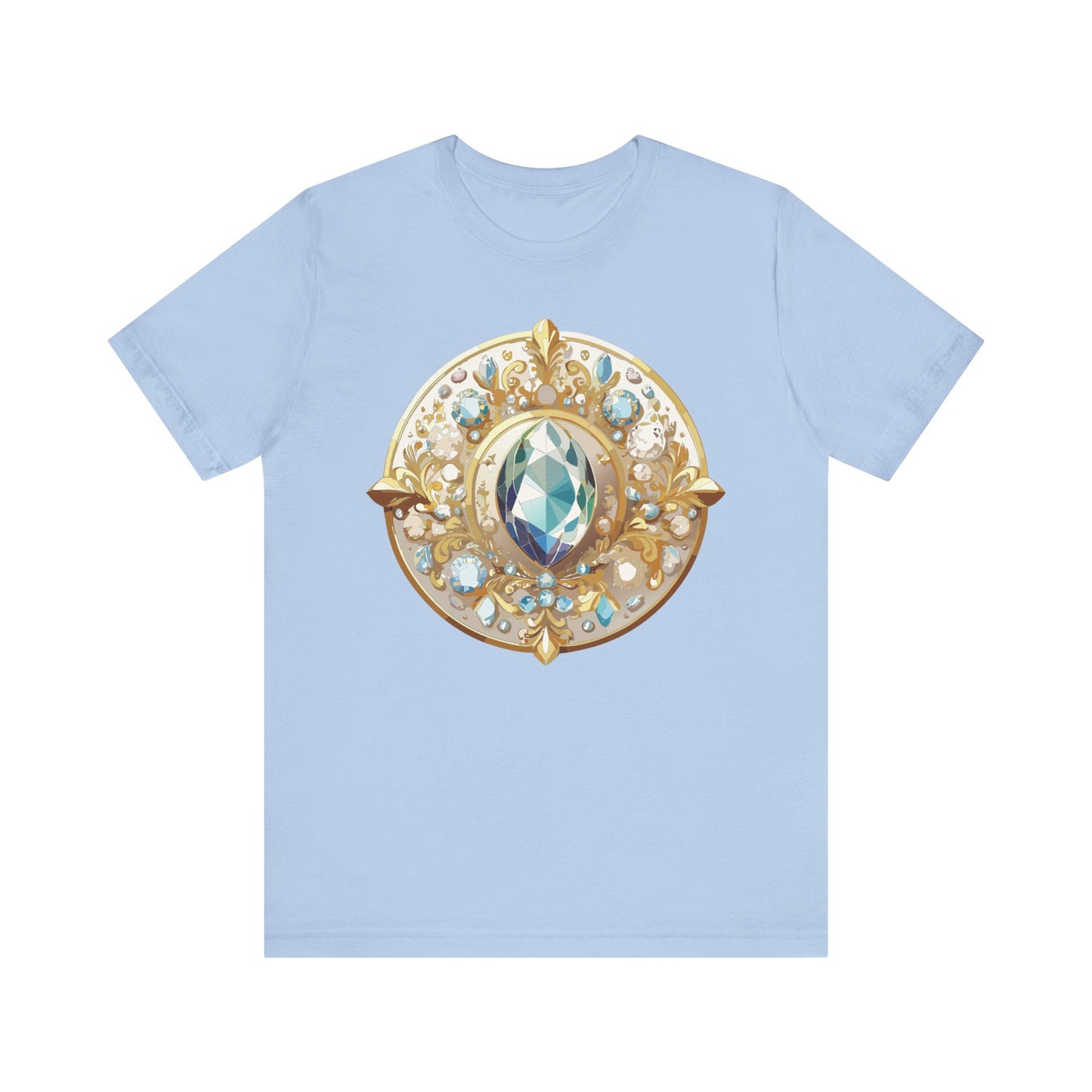 Medallion Shirt, Shirt with Medallion, Tee Shirt with Medal