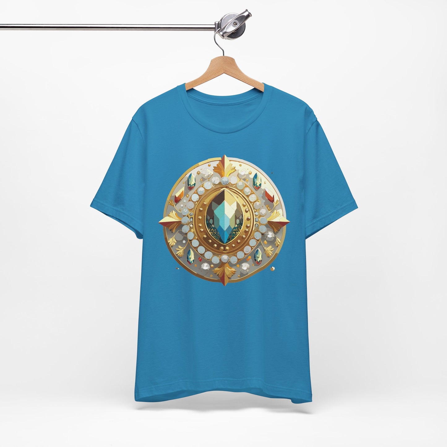 Medallion Shirt, Shirt with Medallion, Tee Shirt with Medal